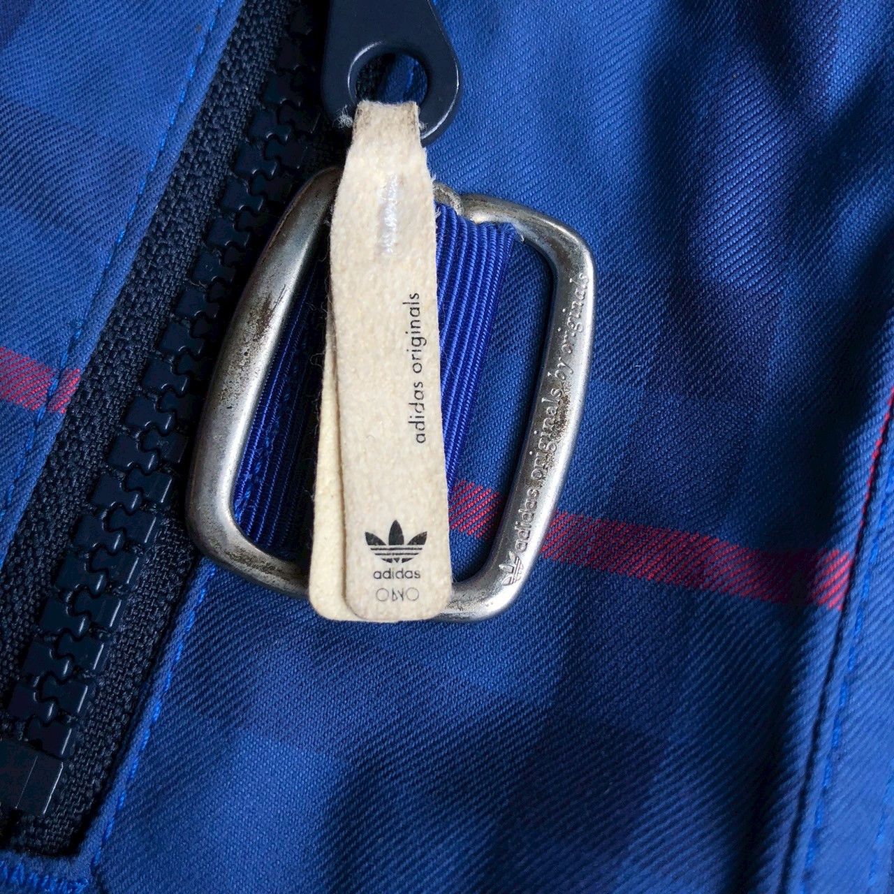 Adidas Adidas ObyO Blue Plaid Utility Jacket Size US S / EU 44-46 / 1 - 6 Thumbnail