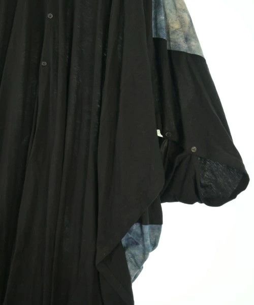 Yohji Yamamoto Yohji Yamamoto POUR HOMME/Black x Blue x Gray Coat Size US L / EU 52-54 / 3 - 5 Thumbnail