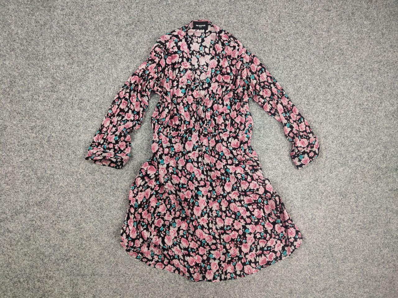 The Kooples The Kooples Cherry Blossom Blend Mini Dress Candy Flowers Size M / US 6-8 / IT 42-44 - 9 Thumbnail