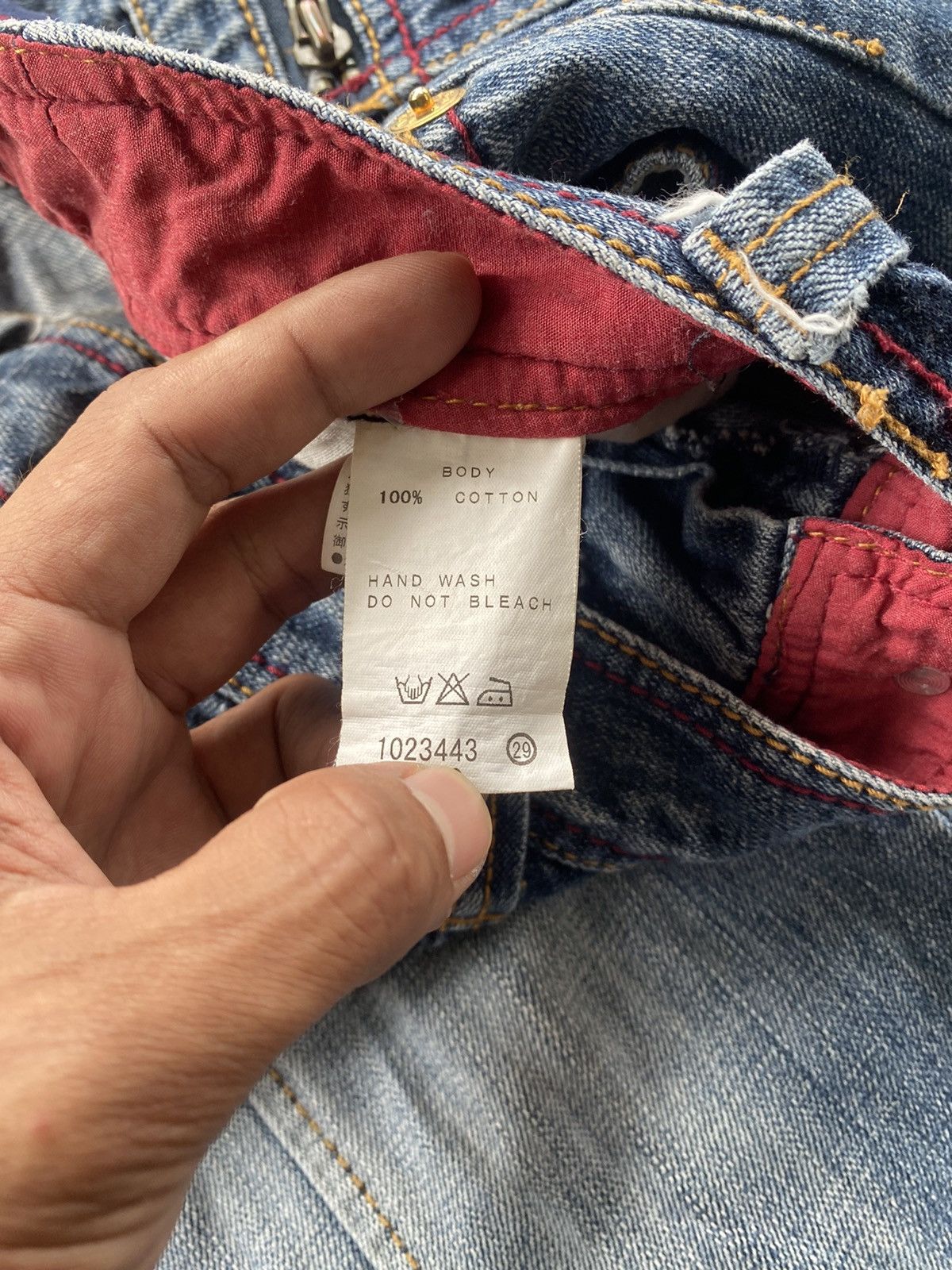 If Six Was Nine × Japanese Brand × Tornado Mart Baggy Jeans Japanese LB-03 Low Rise Ballon Style Size US 31 - 7 Thumbnail