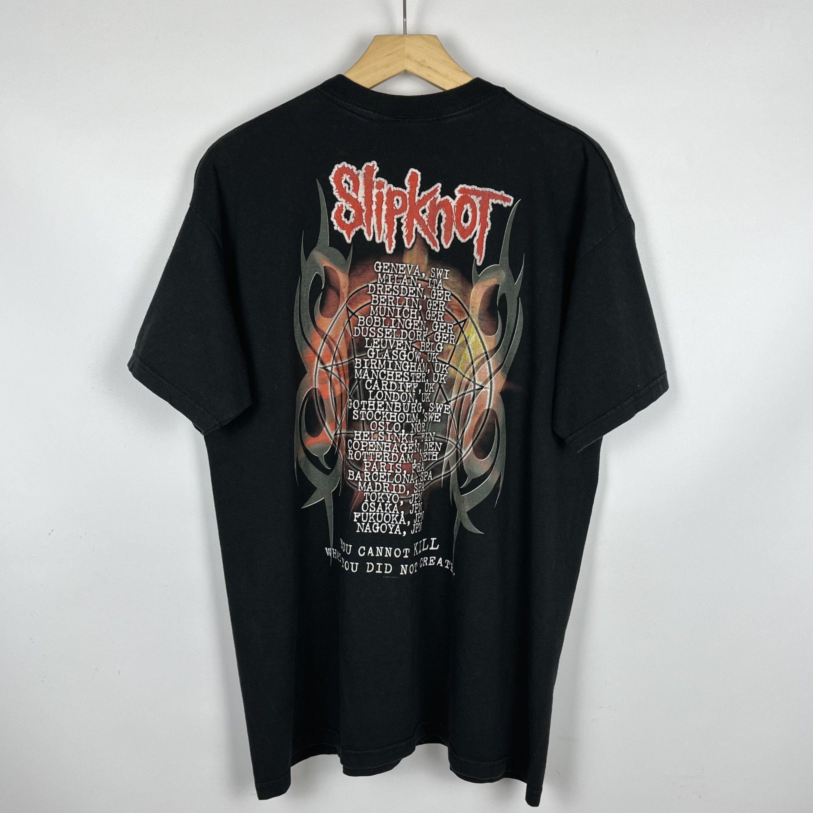 Band Tees Vintage Slipknot “We Won’t Die” Tour Rock Band T Shirt 2004 Size US L / EU 52-54 / 3 - 15 Thumbnail