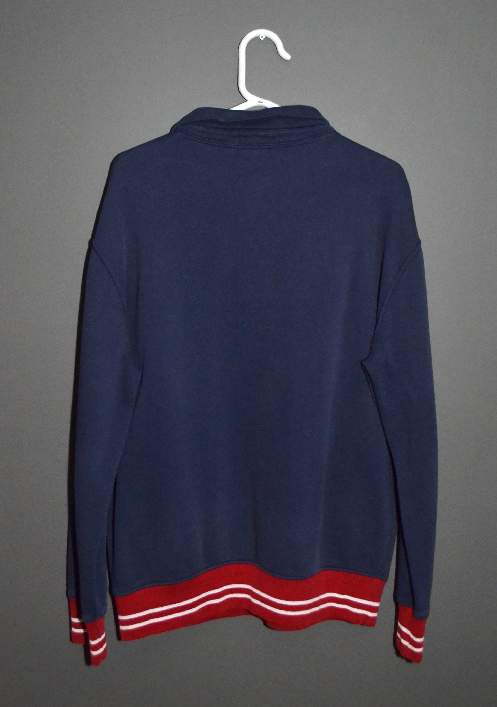 Polo Ralph Lauren Polo Ralph Lauren Half Zip Split Pocket Olympic Sweatshirt Size US L / EU 52-54 / 3 - 10 Thumbnail