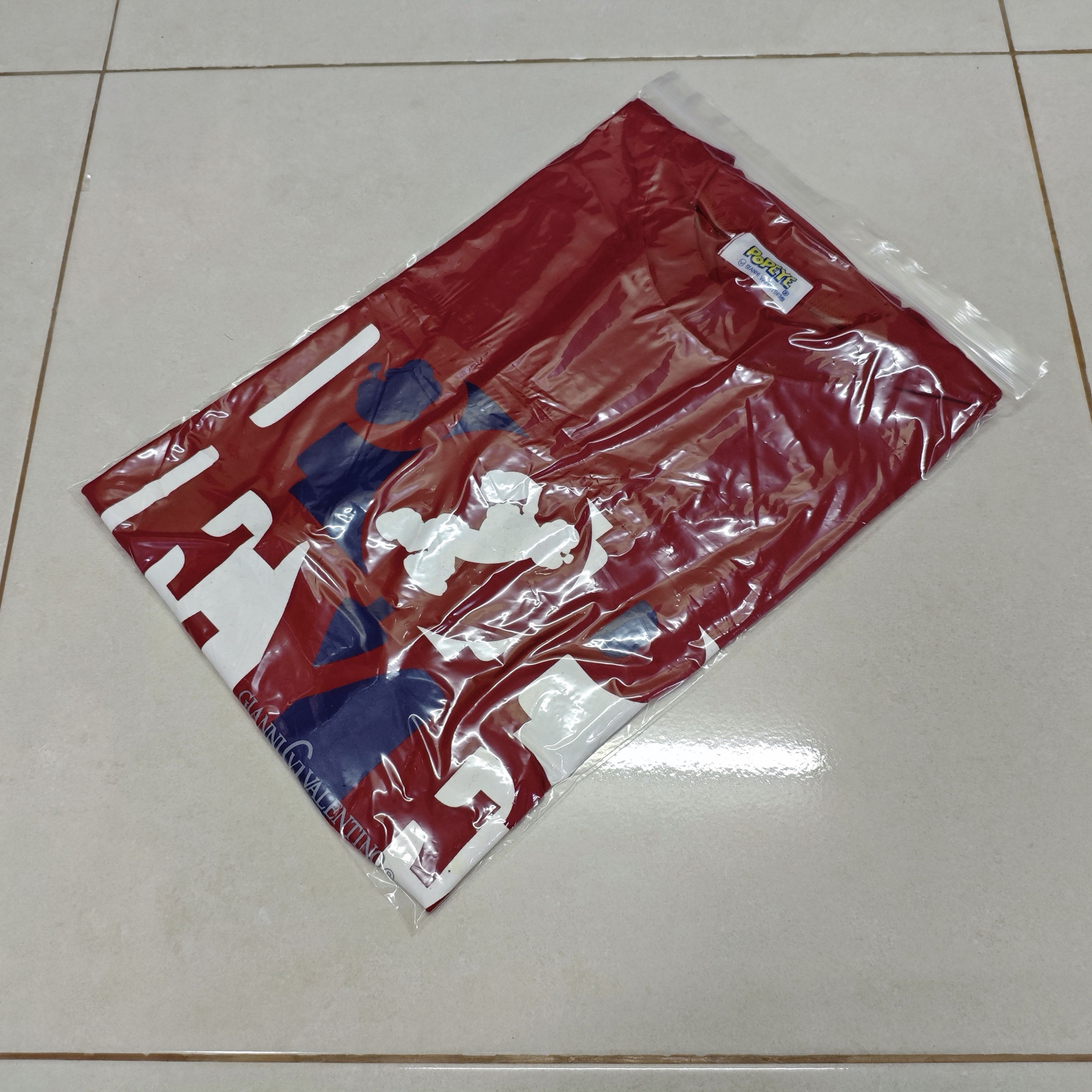 Gianni Valentino GIANNI VALENTINO X POPEYE Red Tee Size US L / EU 52-54 / 3 - 8 Thumbnail