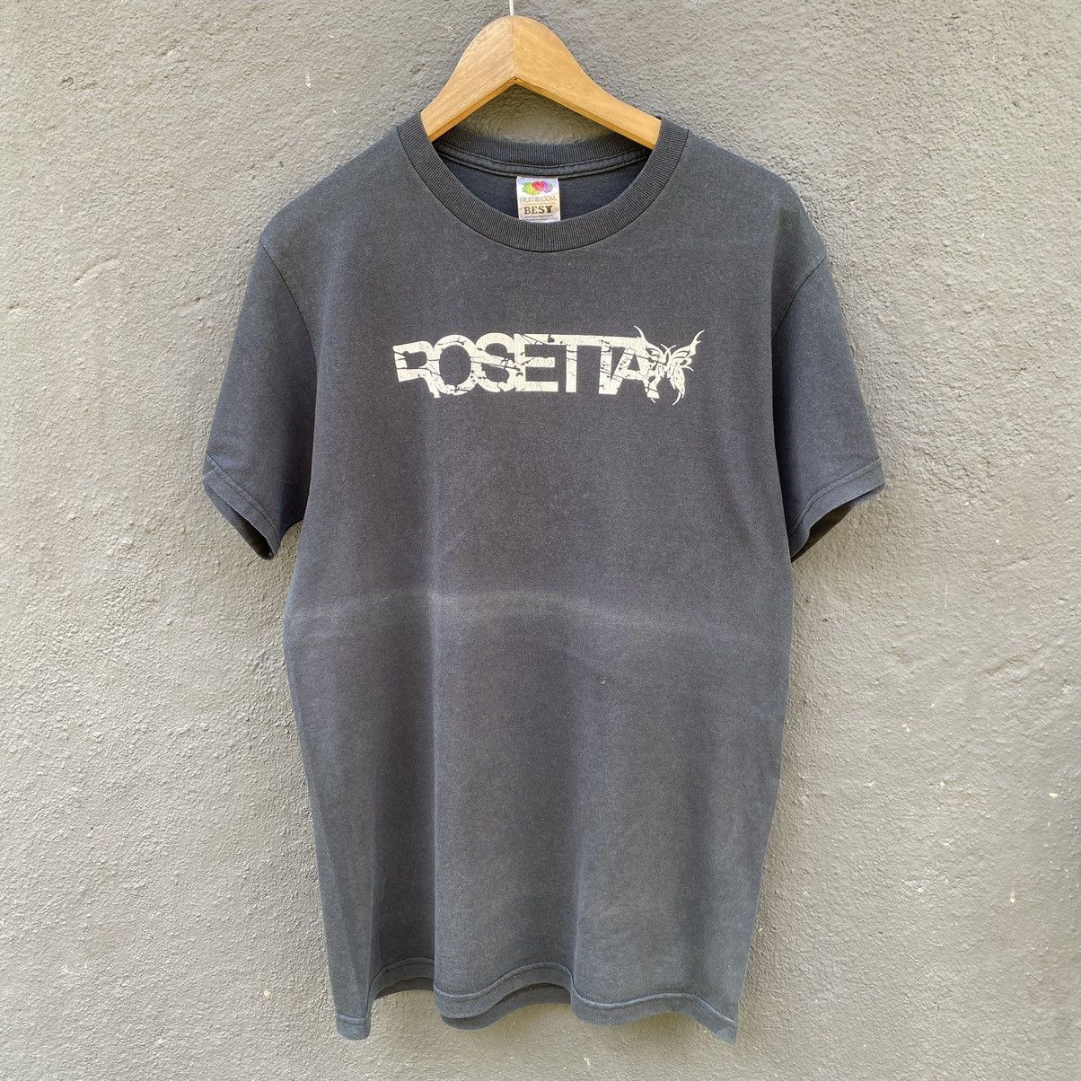 Band Tees THRASHED VINTAGE Rosette American Post-Metal ERD GRUNGE TEE Size US M / EU 48-50 / 2 - 1 Thumbnail