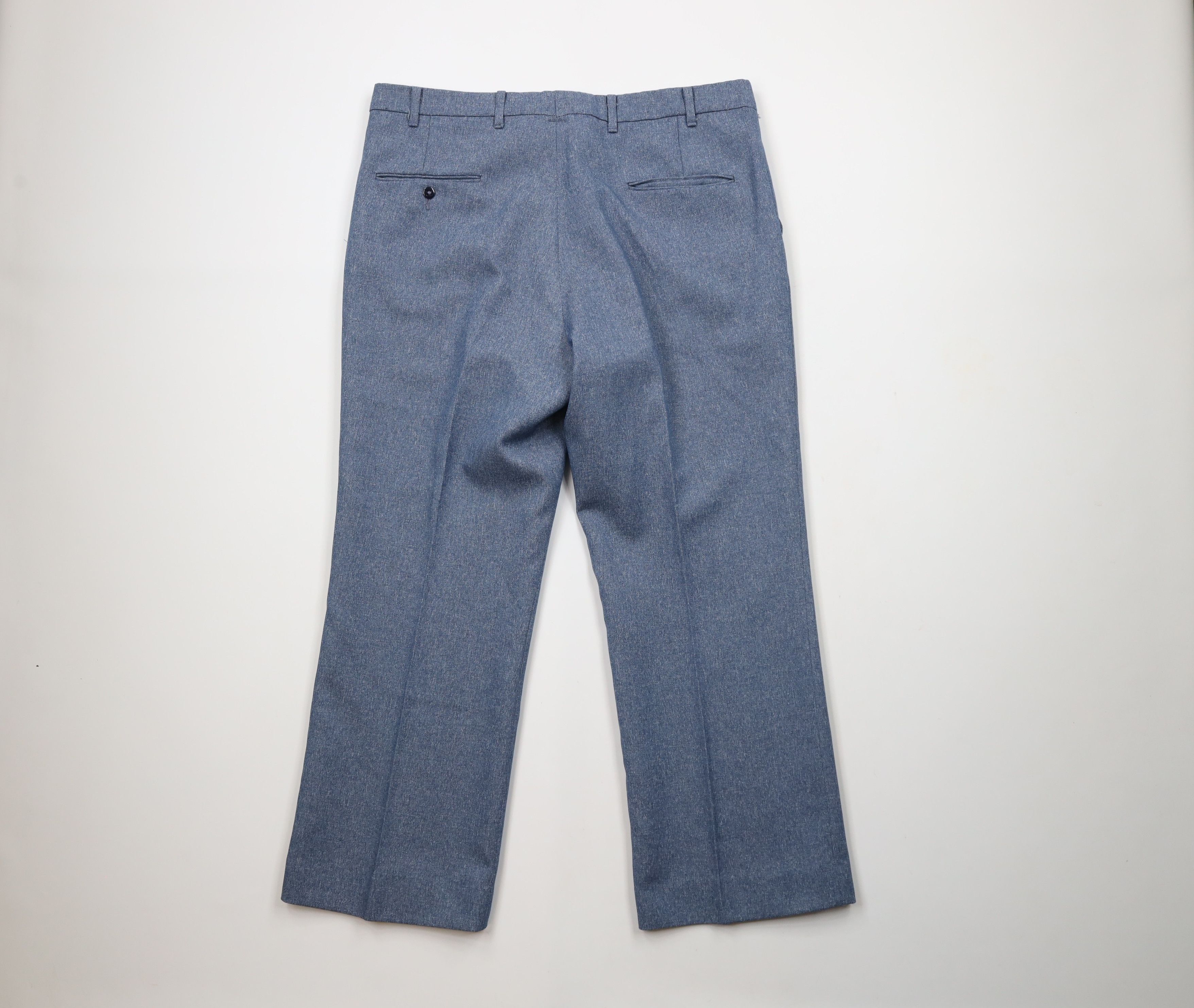 Vintage Vintage 70s Streetwear Knit Bell Bottoms Chino Pants USA Size US 36 / EU 52 - 10 Thumbnail