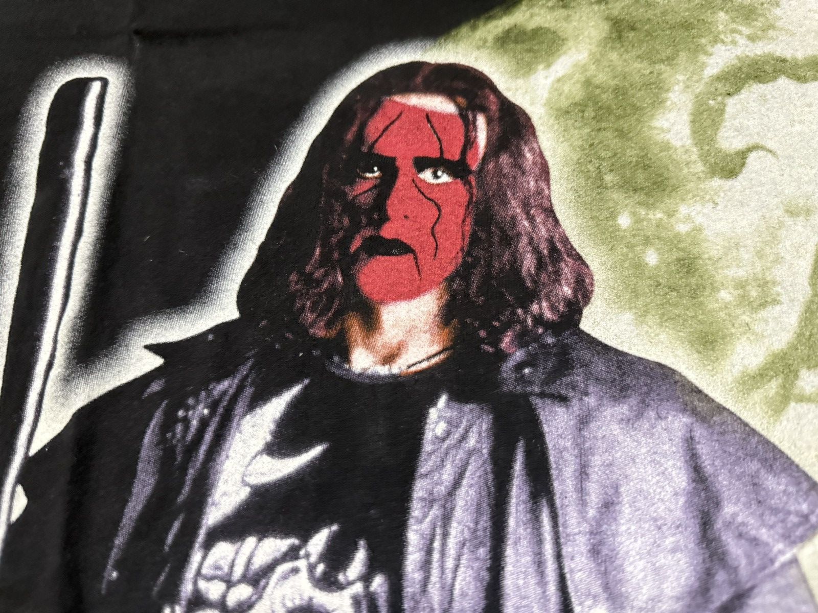 Vintage DEADSTOCK Vintage 90s WCW Wolfpac Sting Shirt Size US M / EU 48-50 / 2 - 9 Thumbnail