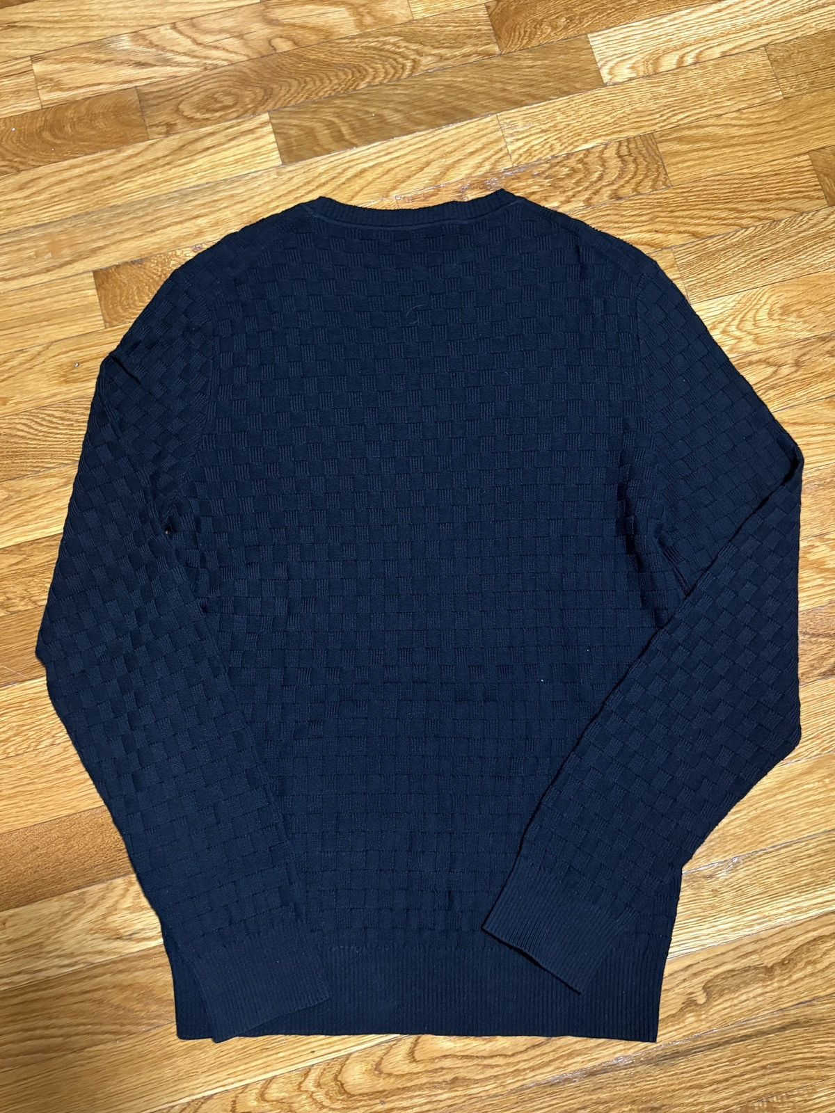 Louis Vuitton LV x Virgil Abloh Damier Sweater Size US M / EU 48-50 / 2 - 4 Thumbnail