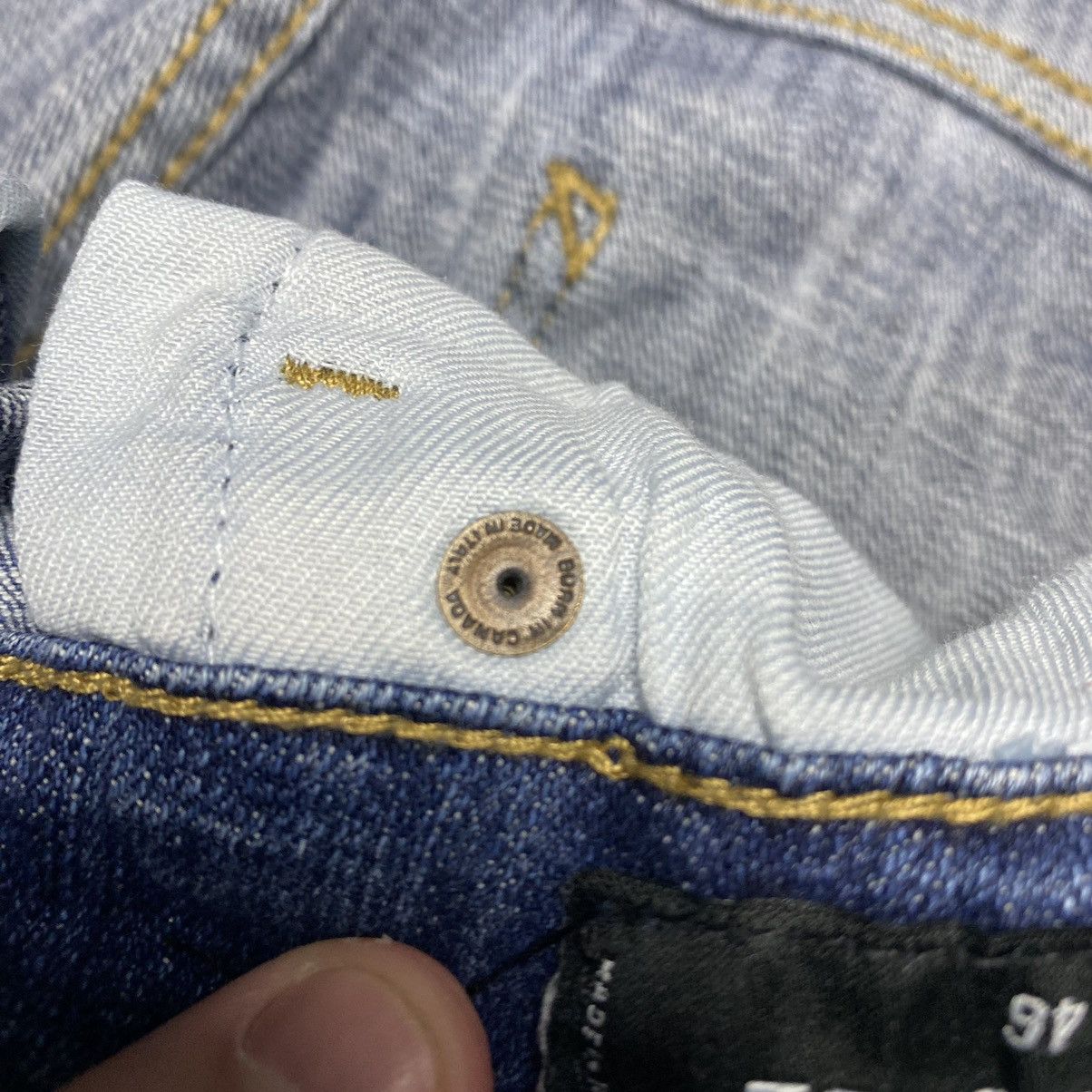 Dsquared2 Luxury Dsquared2 Hype y2k blue denim destressed style jeans Size US 30 / EU 46 - 14 Thumbnail