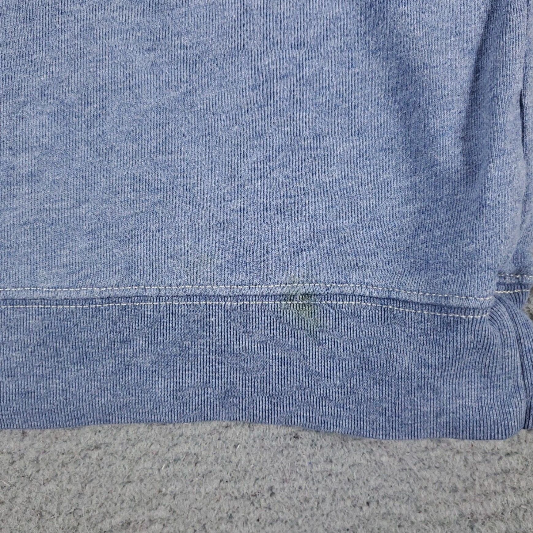 Tommy Hilfiger Tommy Hilfiger Pullover Sweater Womens Medium Blue Mock Neck Long Sleeve Casual Cotton Blend Size M / US 6-8 / IT 42-44 - 6 Thumbnail