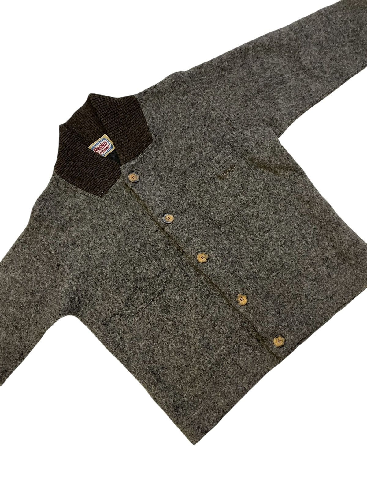 Replay Vintage Replay buttons up wool sweater Size US M / EU 48-50 / 2 - 3 Thumbnail