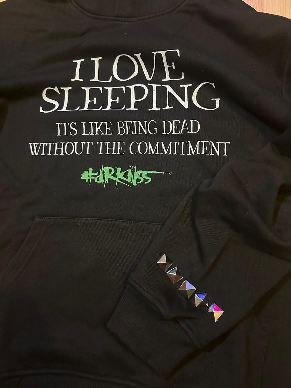 Other darkness.usa I <3 SLEEP hoodie size M Size US M / EU 48-50 / 2 - 3 Thumbnail