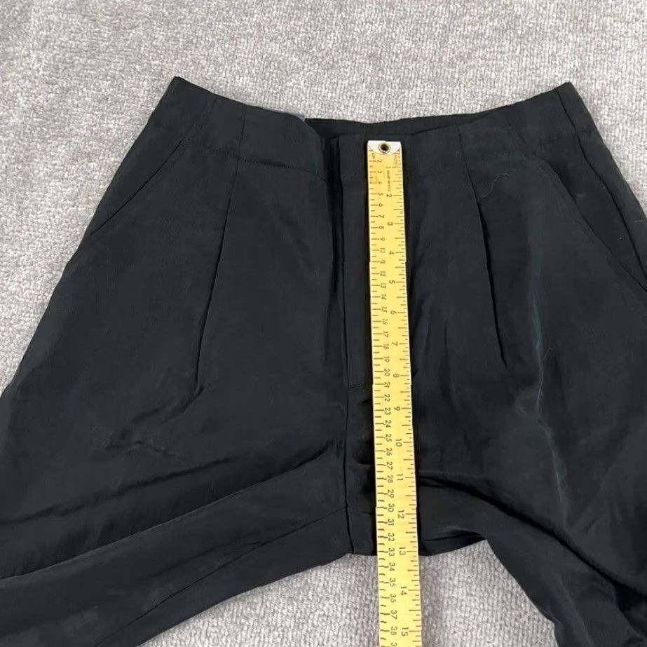 Gap Gap High Rise Wide Leg Pants Women Size 6 Black Casual Trouser 29x29 Size 28" / US 6 / IT 42 - 6 Thumbnail