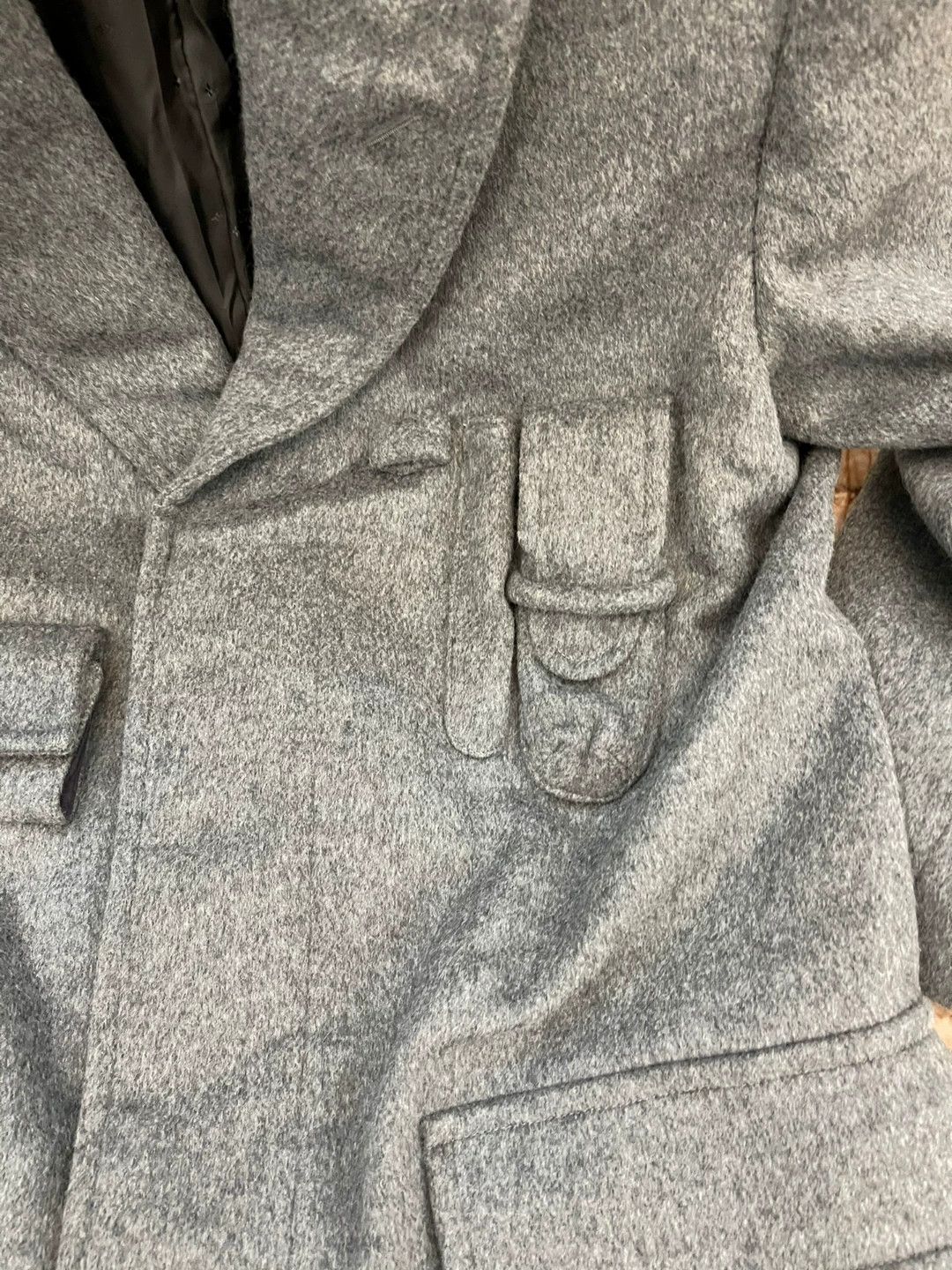 Louis Vuitton LV Men's Wool Overcoat New Runway Style New Without Tags XL Size US XL / EU 56 / 4 - 4 Thumbnail