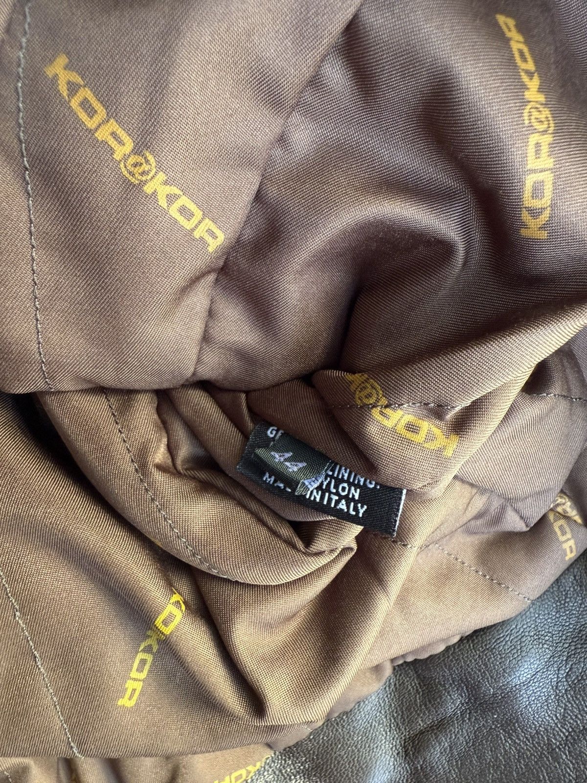 Other Kor@kor Italy Asymmetrical Leather Jacket Size M / US 6-8 / IT 42-44 - 5 Thumbnail