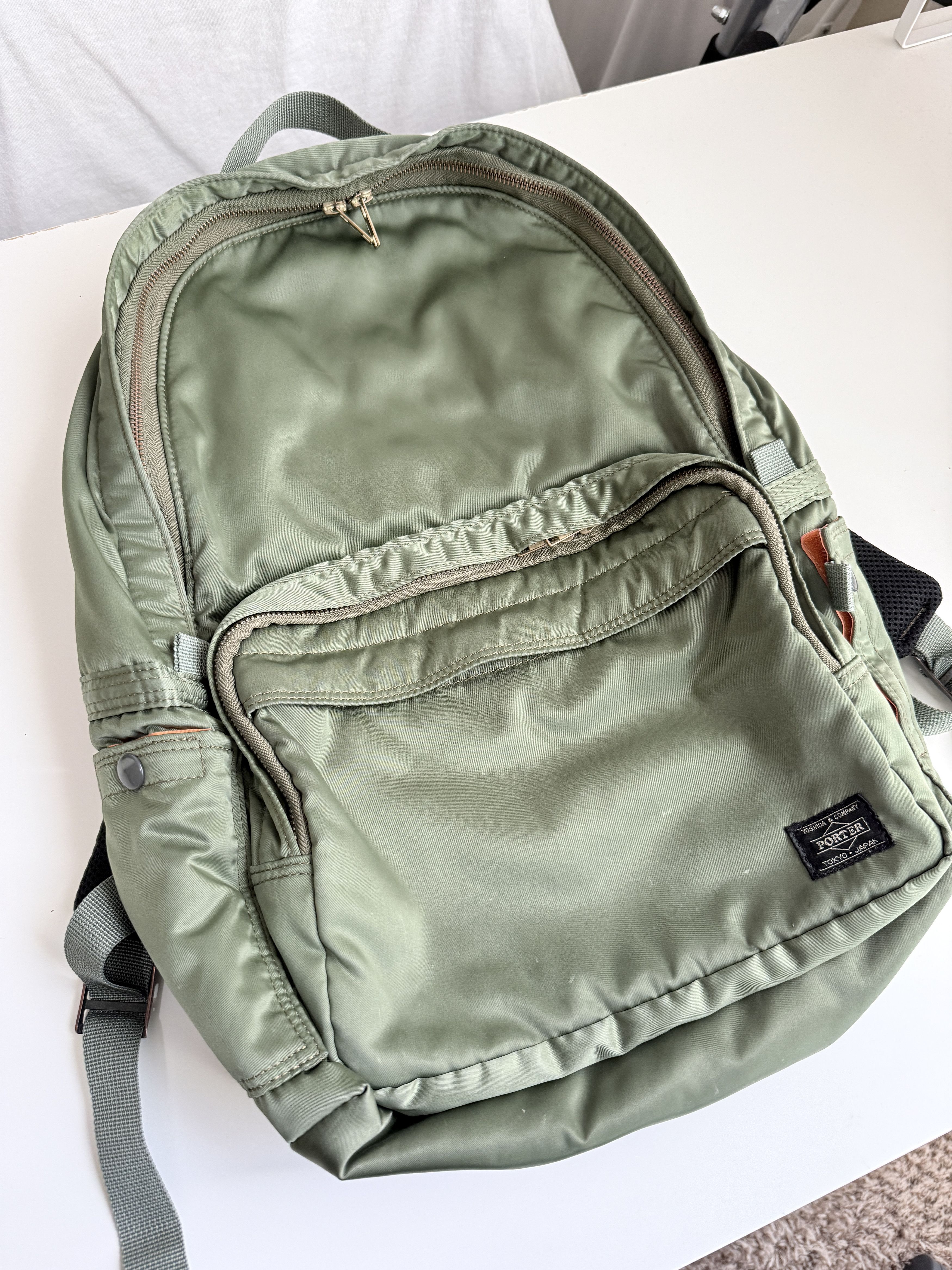 Porter Porter-Yoshida Tanker Backpack L Sage Green Size ONE SIZE - 5 Thumbnail