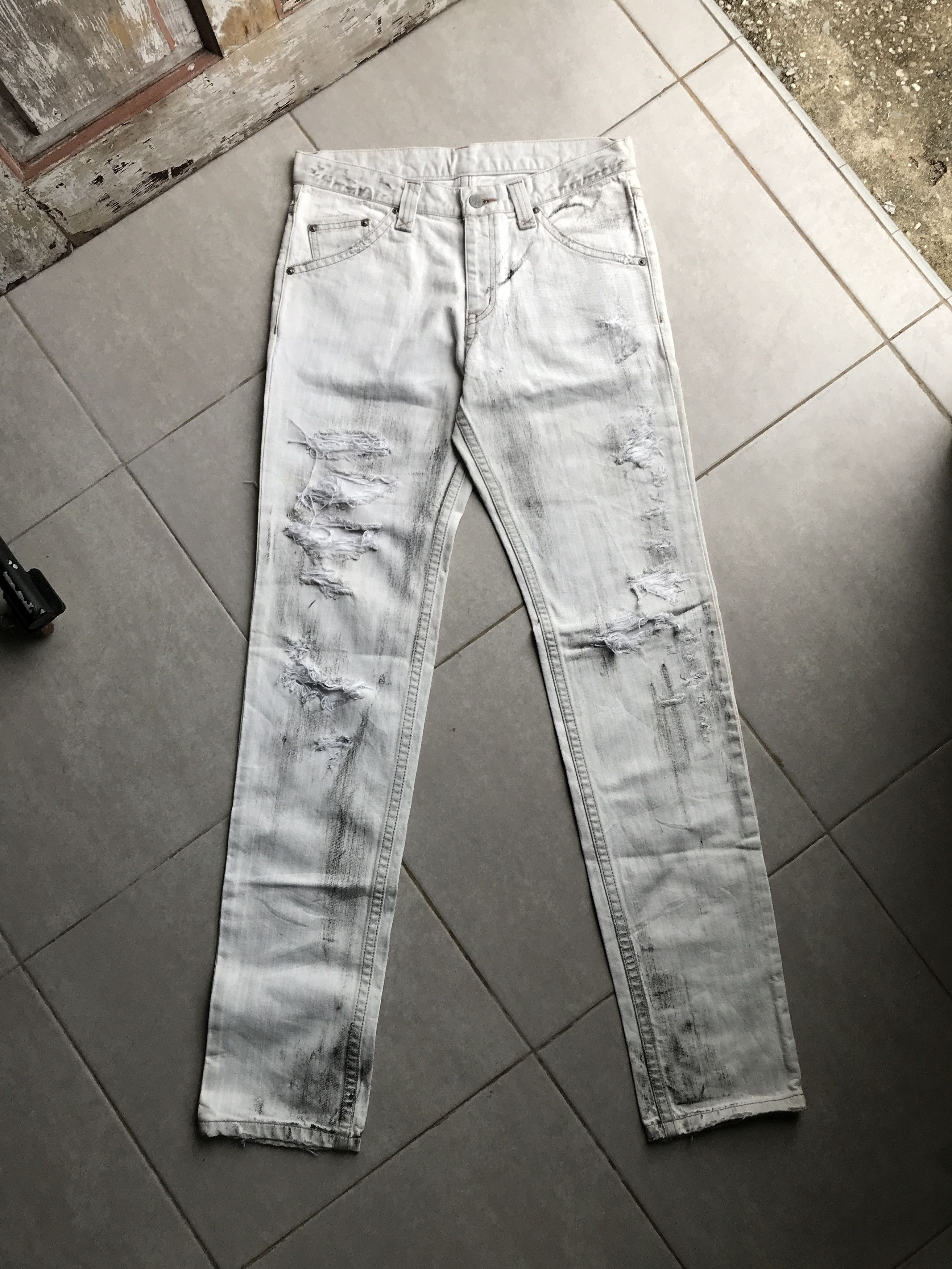 Tornado Mart Modern lovers ripped jeans Size US 30 / EU 46 - 9 Thumbnail