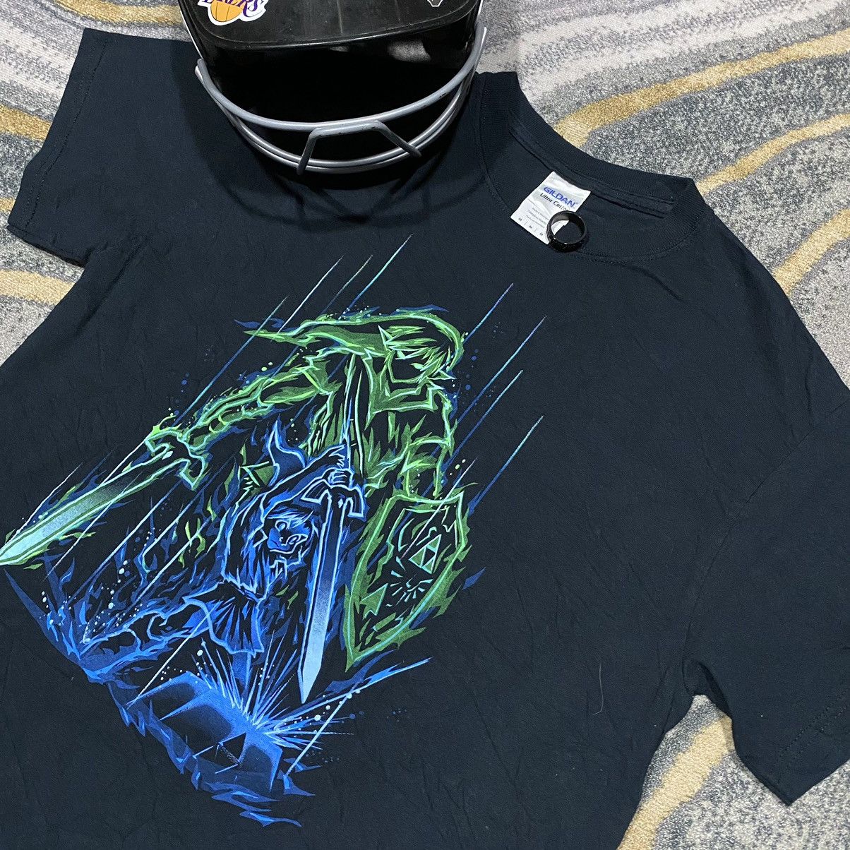 Gildan × Japanese Brand × Nintendo The Legend of Zelda Shirt Size US M / EU 48-50 / 2 - 4 Thumbnail