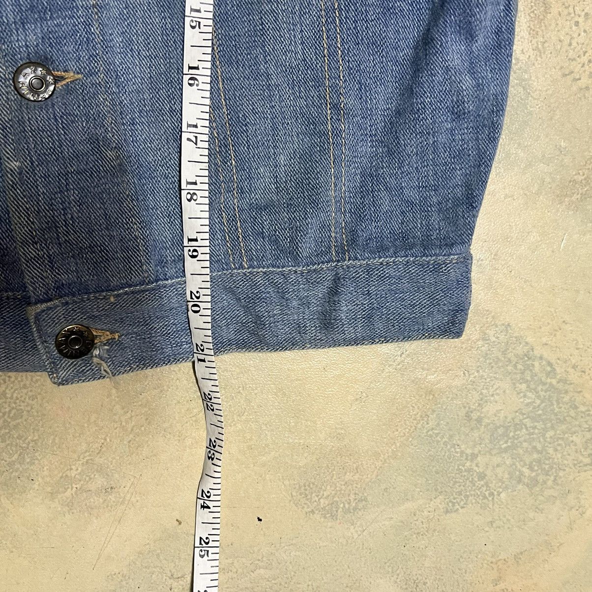 Japanese Brand × Vintage Distress Denim Jacket Size US M / EU 48-50 / 2 - 11 Thumbnail