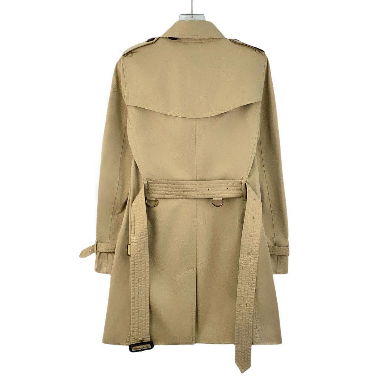 Burberry Burberry Brown Cotton Trench Coat Jacket Size XS / US 0-2 / IT 36-38 - 2 Thumbnail
