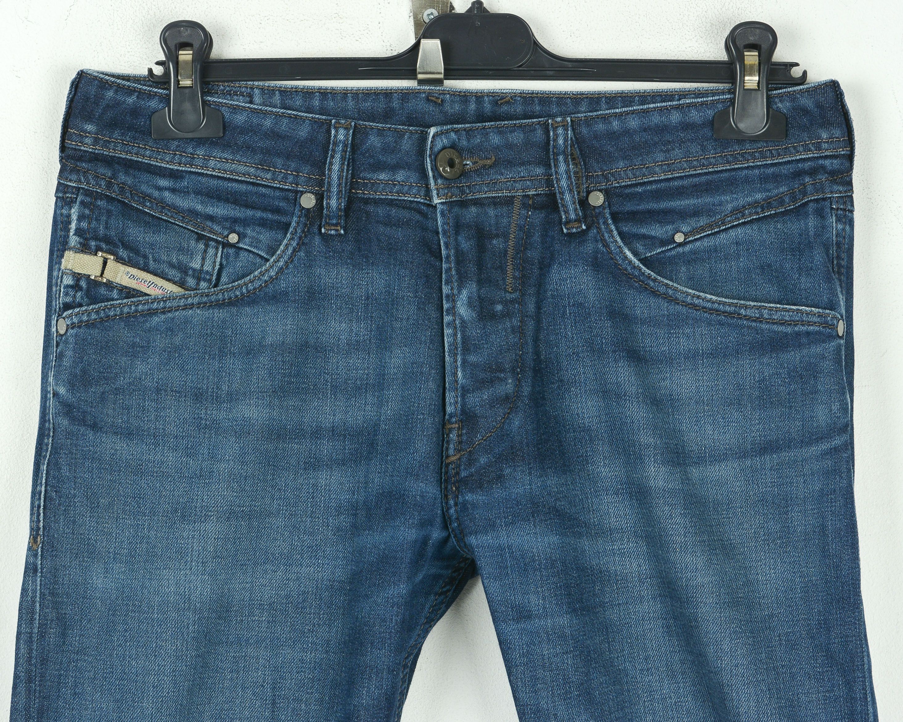 Diesel Belther W30 L30 Regular Slim Tapered Fit Jeans Denim Pants Size US 30 / EU 46 - 2 Thumbnail