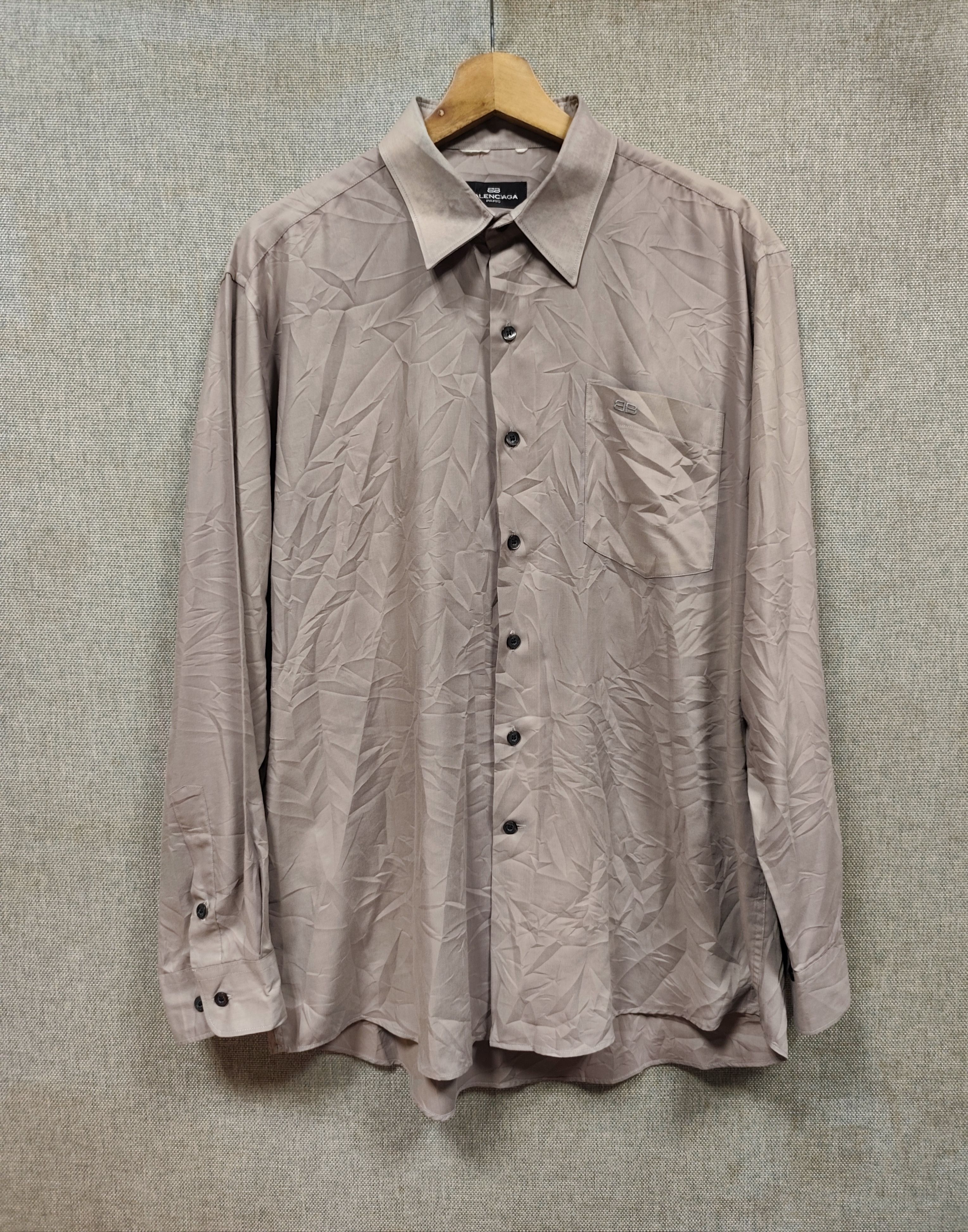 Balenciaga Balenciaga button up shirt Size US L / EU 52-54 / 3 - 1 Thumbnail