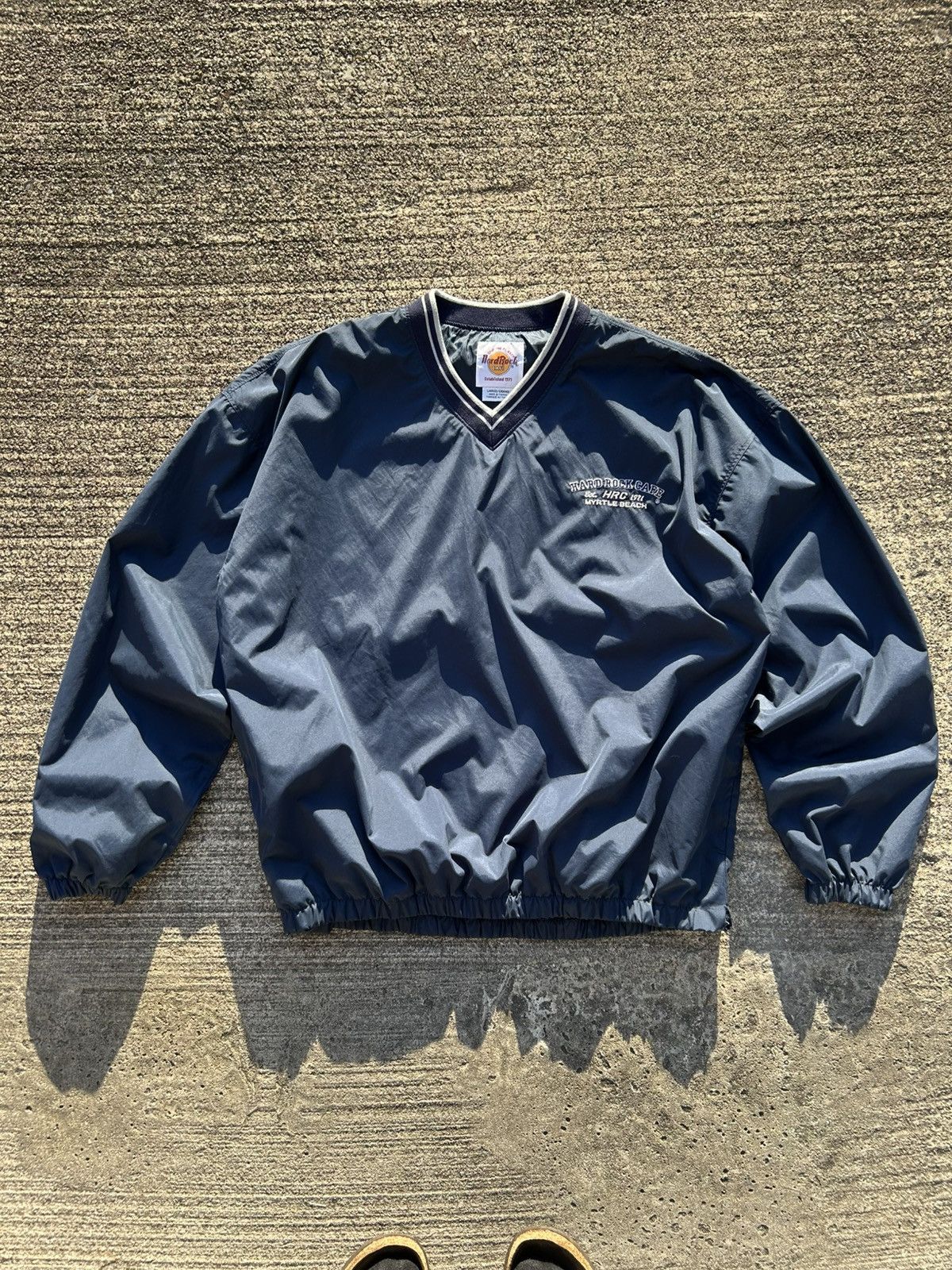 Hard Rock Cafe 90s Hard Rock Cafe Windbreaker Size US L / EU 52-54 / 3 - 3 Thumbnail