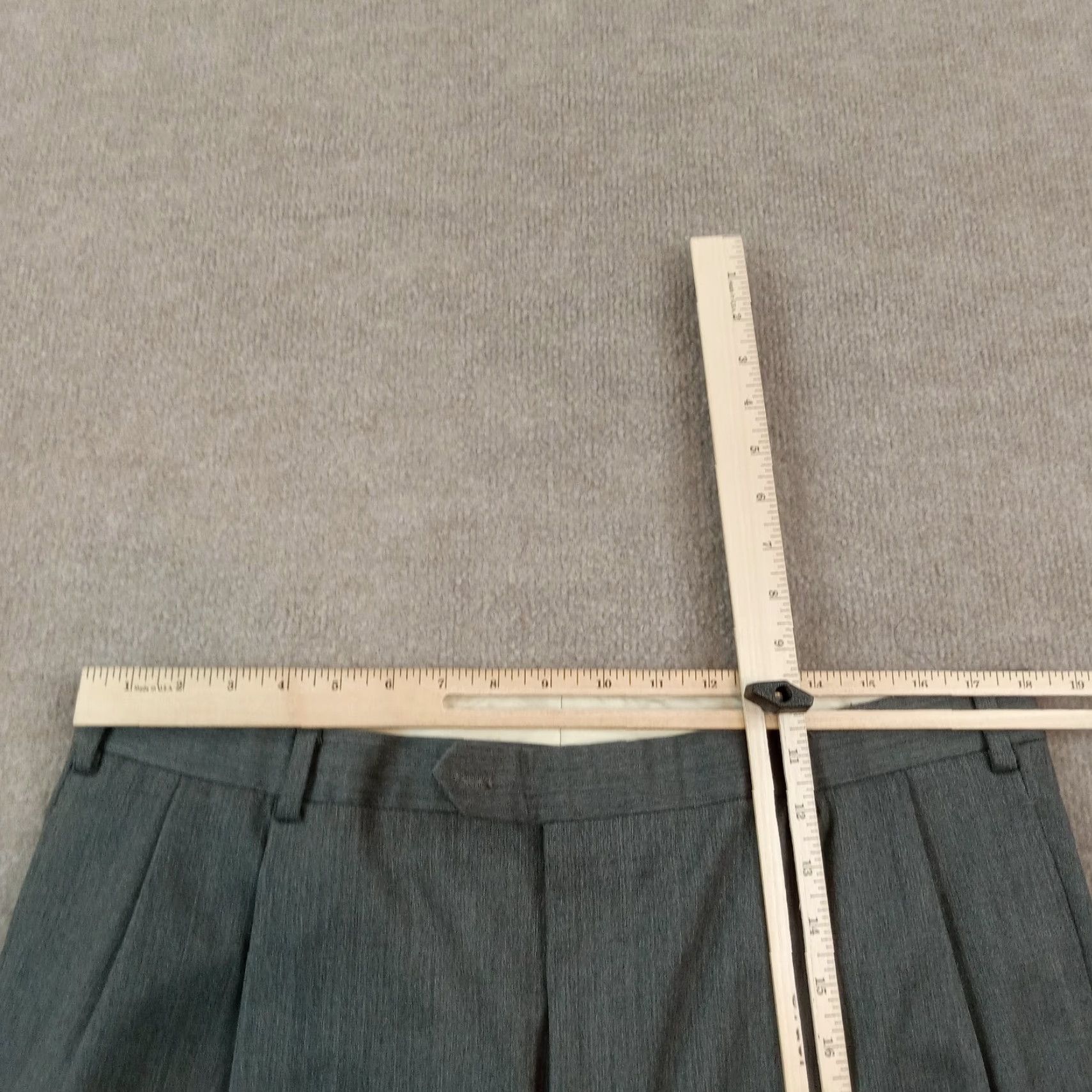 Brooks Brothers Brooks Brothers Gray Madison Straight Wool Dress Pants Men 38x30 (36x29 Actual) Regular Size US 36 / EU 52 - 4 Thumbnail