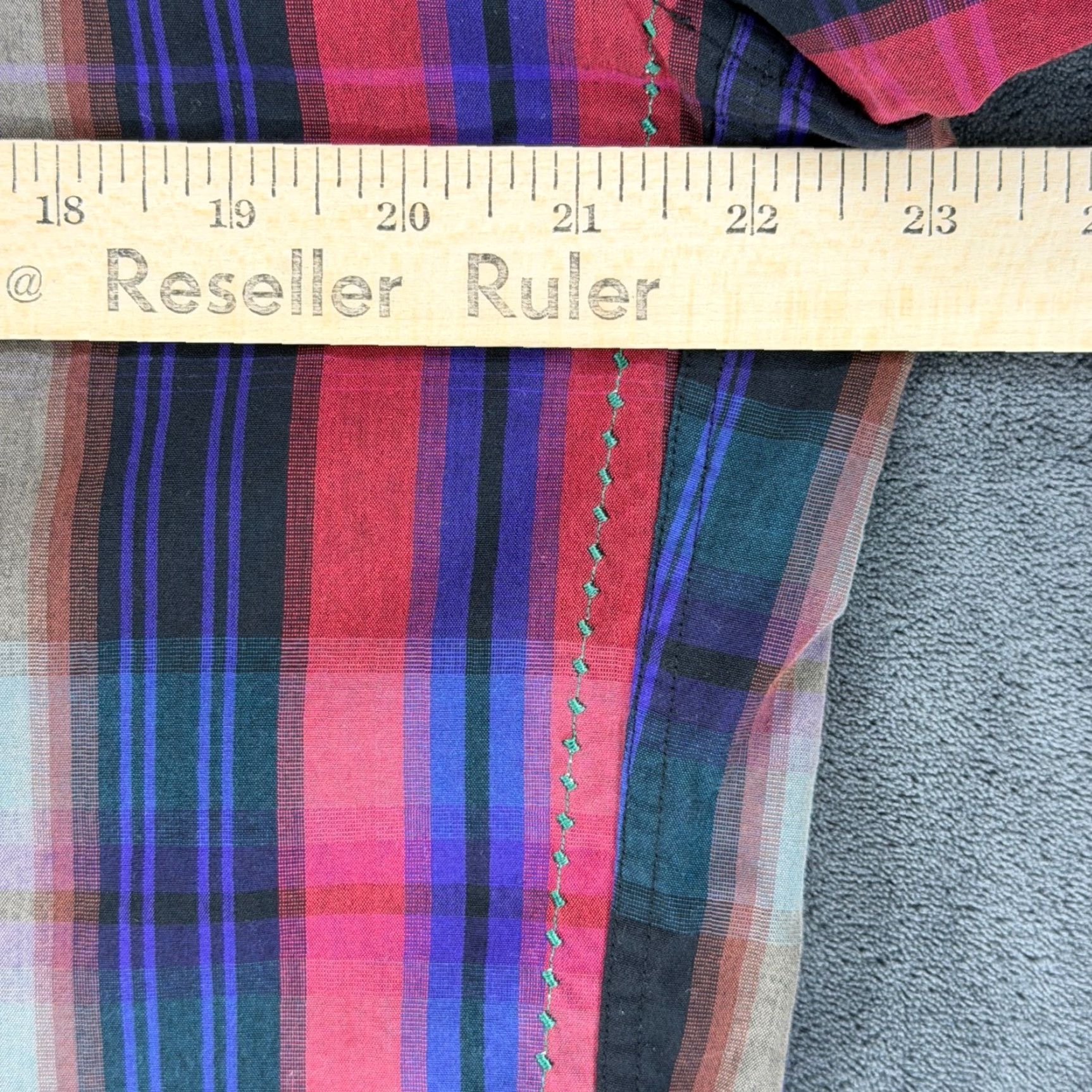 Robert Graham Robert Graham Jeans Mens Large Multicolor Plaid Long Sleeve Button-Down Shirt L Size US L / EU 52-54 / 3 - 7 Thumbnail