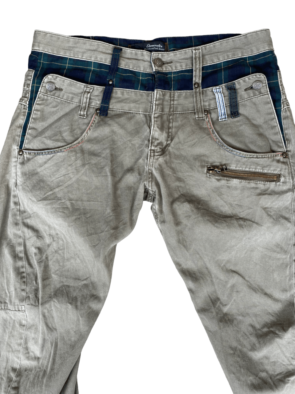Japanese Brand Japanese Dominate Doublewaist Multipocket Pants Distressed Size US 35 - 3 Thumbnail