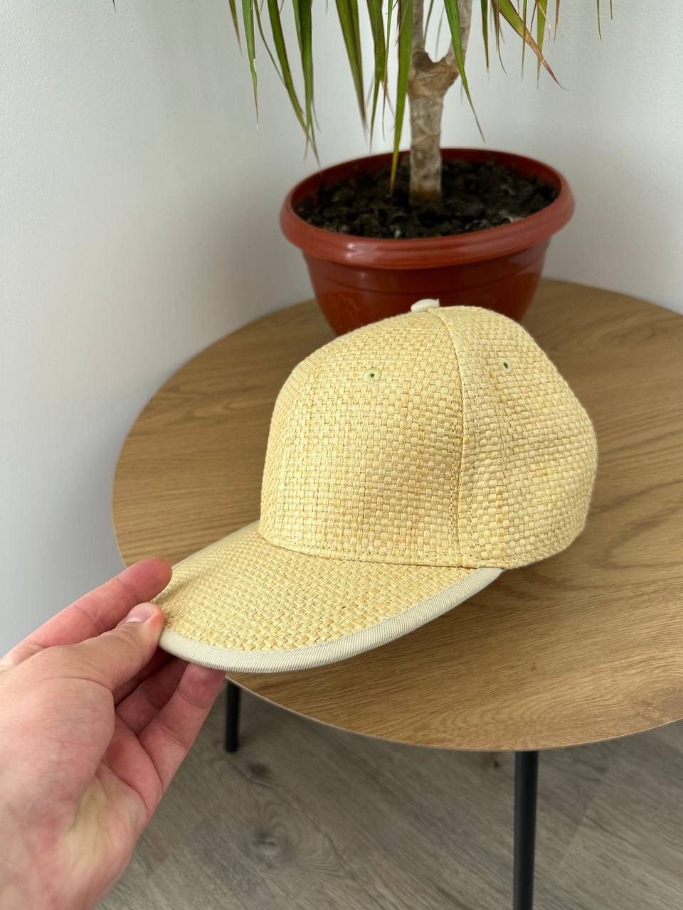 Lacoste × Vintage Lacoste L!VE Woven Straw Lok Cap Hat Logo Embroidered Size L Size ONE SIZE - 5 Thumbnail