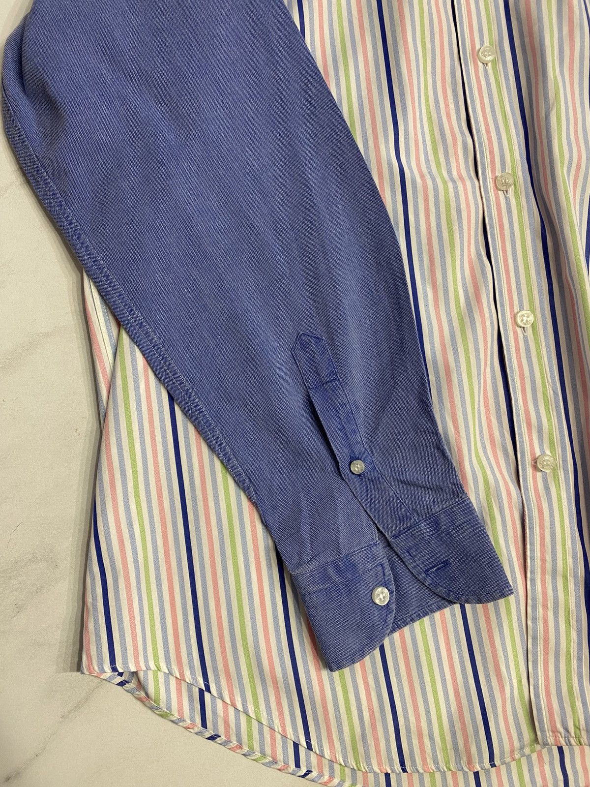 Harmont & Blaine Harmont & Blain striped shirt patchwork crazy XL mulitcolors Size US XL / EU 56 / 4 - 5 Thumbnail