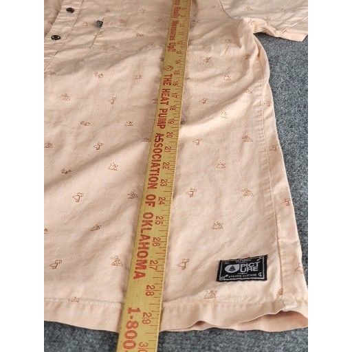 Other Picture Organic Clothing France Button Up Shirt Men Sz XL Sa Size US XL / EU 56 / 4 - 5 Thumbnail