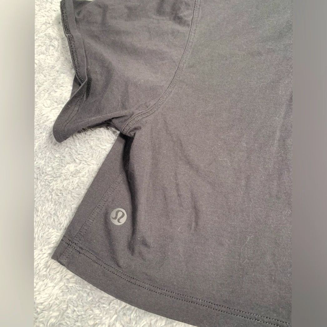 Lululemon Lululemon Black Women's Crop Top M Regular Casual Shirt Women Mens? Wait. Size M / US 6-8 / IT 42-44 - 7 Thumbnail