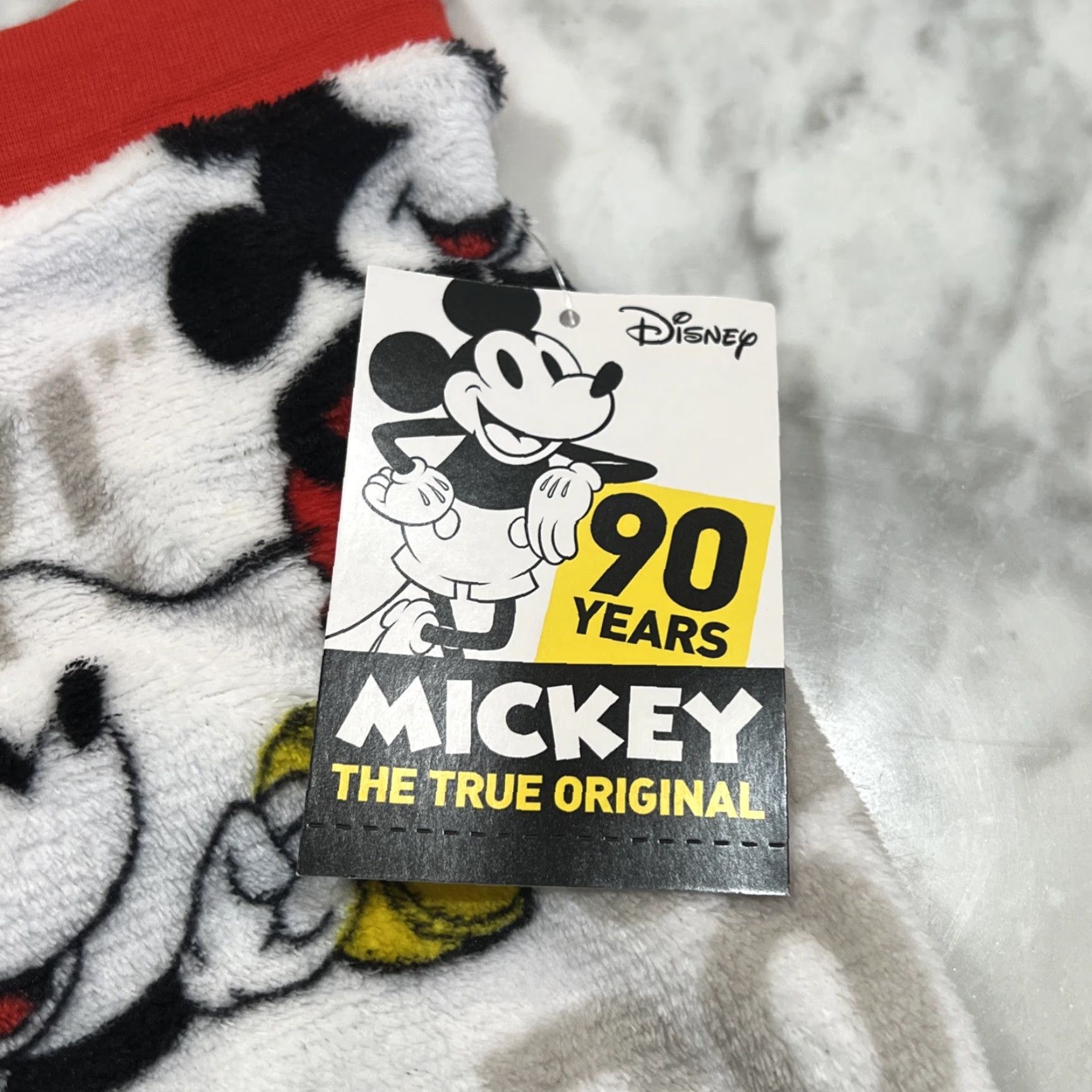 Disney Disney Pants Women’s Large Sleepwear Mickey Mouse Oh Boy Fleece NWT Size 36" / US 14 / IT 50 - 4 Thumbnail