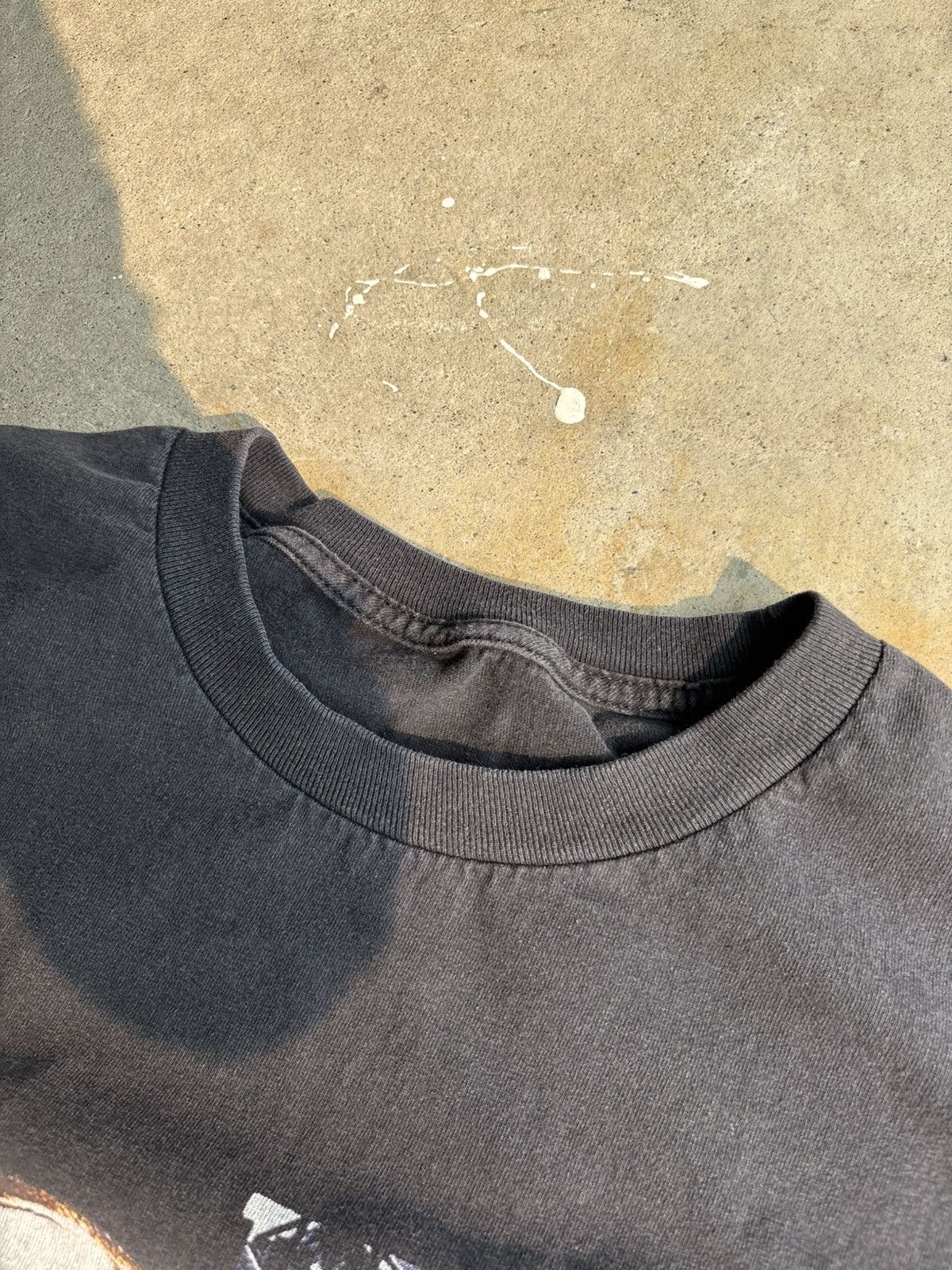 Eminem Crazy Vintage Early 2000s Eminem Boxy Rap Faded Black Tee Size US XL / EU 56 / 4 - 5 Thumbnail