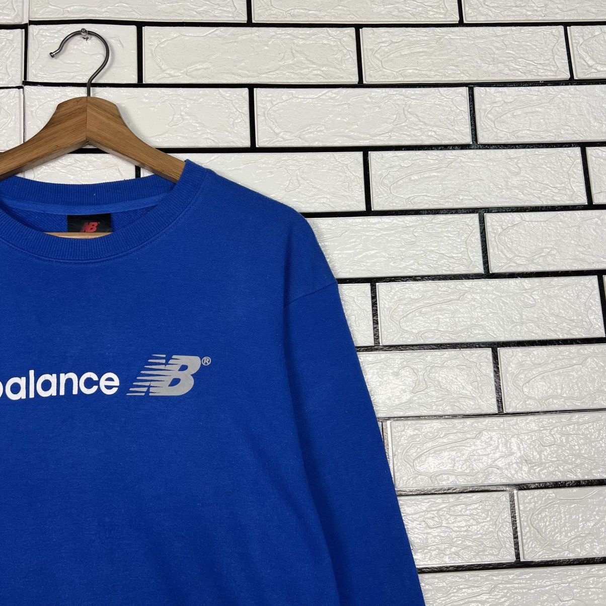 New Balance NEW BALANCE Big Logo Crewneck Sweatshirt #4077-C185 Size US M / EU 48-50 / 2 - 5 Thumbnail