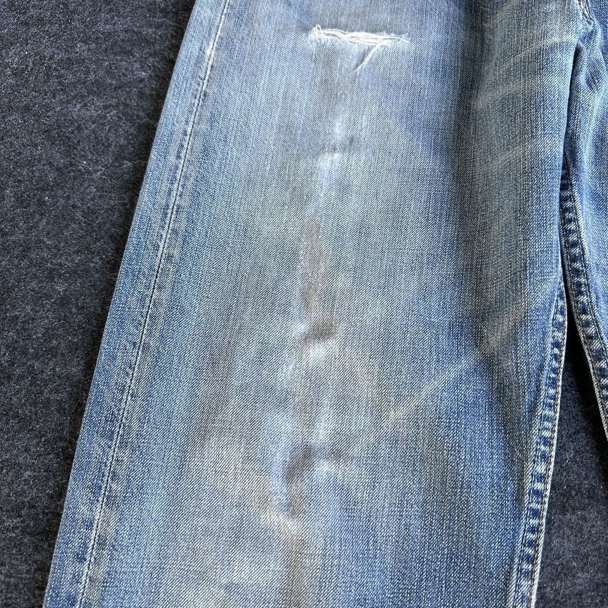 Levi's Levis 501 Distressed Blue Vintage Denim D577 Size US 32 / EU 48 - 3 Thumbnail