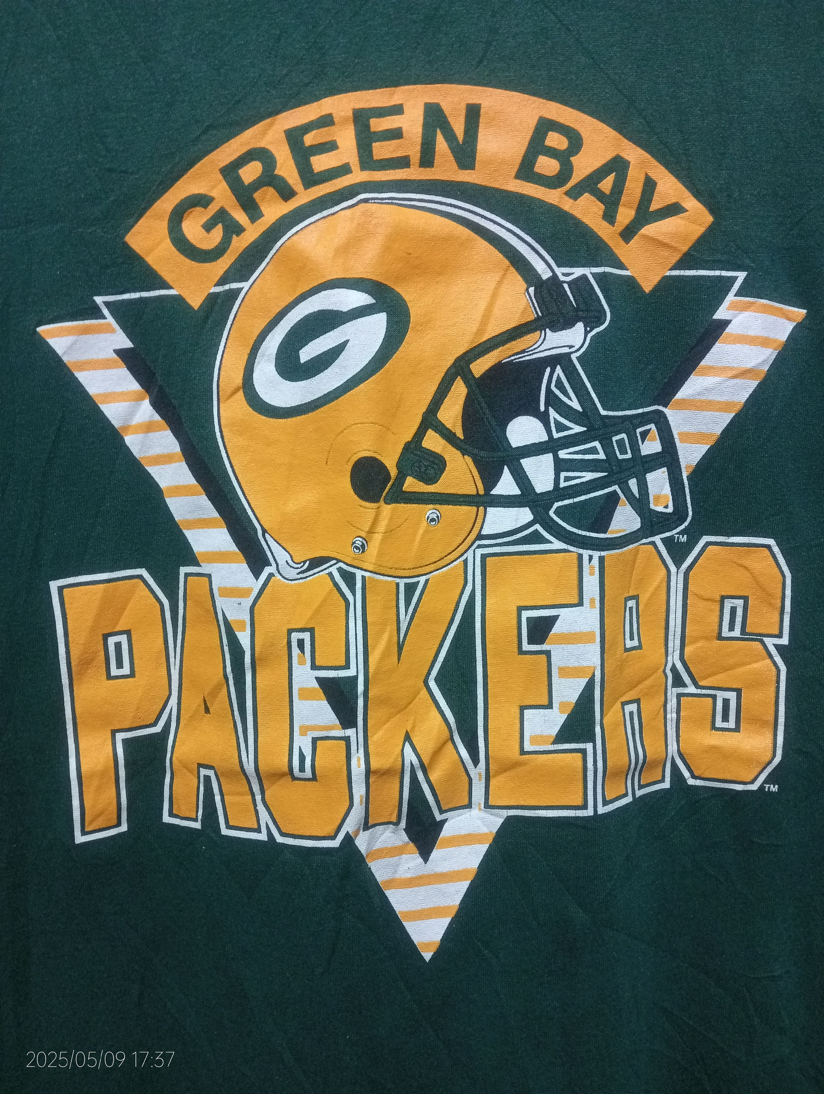 NFL Vintage '80s Single Stitch NFL Green Bay Packers Tee Size US XL / EU 56 / 4 - 4 Thumbnail