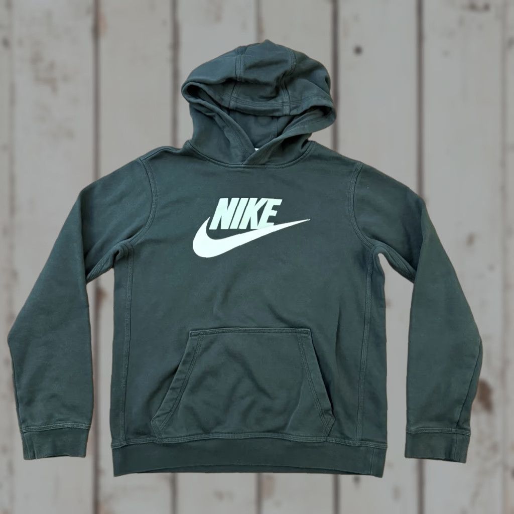 Nike Nike Hoodie Mens XL Black Strength Pullover Sweatshirt Swoosh Pockets Gym Size US XL / EU 56 / 4 - 1 Thumbnail