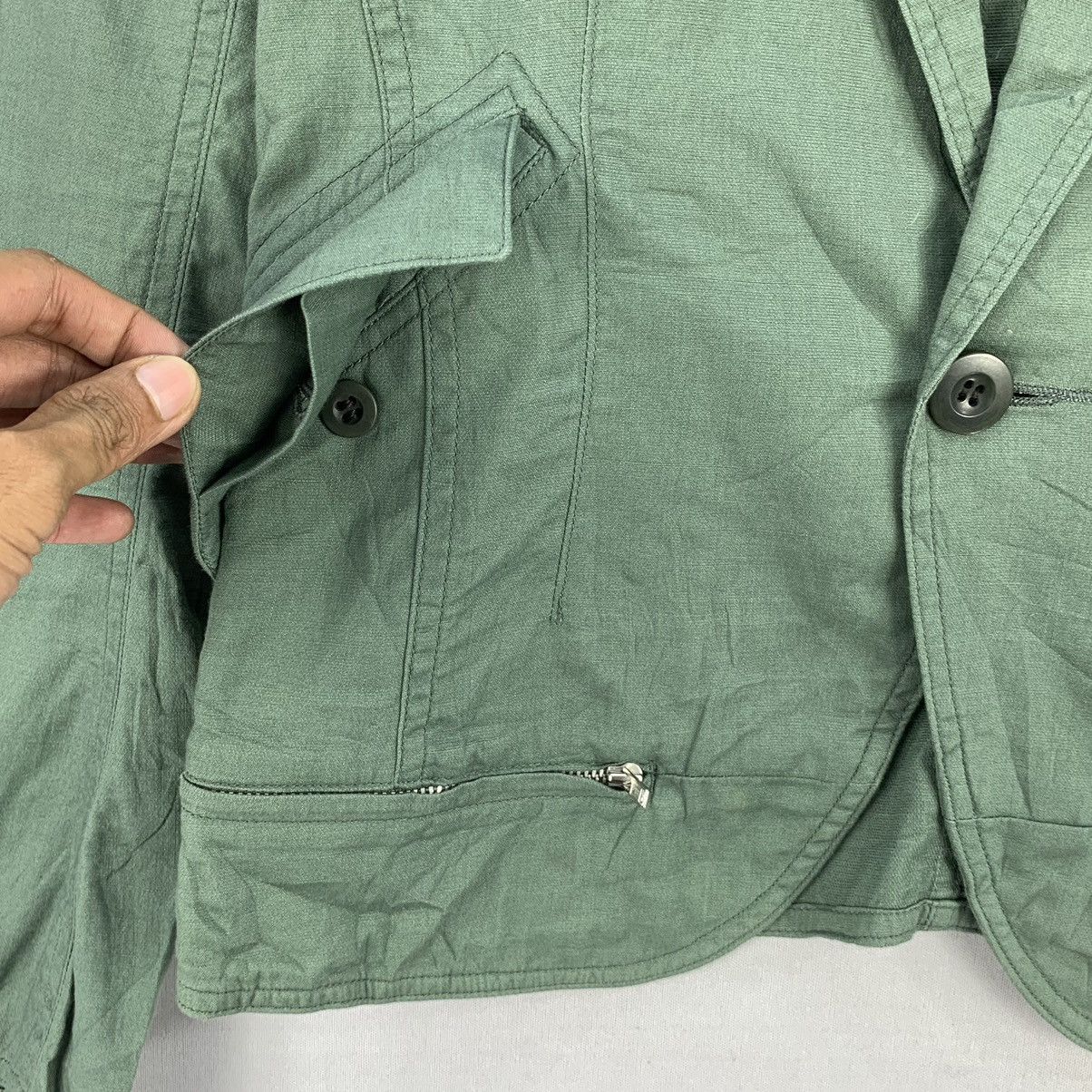 Issey Miyake Vintage Zucca Issey Miyake Tactical Blazer Coat Jacket Size XS / US 0-2 / IT 36-38 - 7 Thumbnail