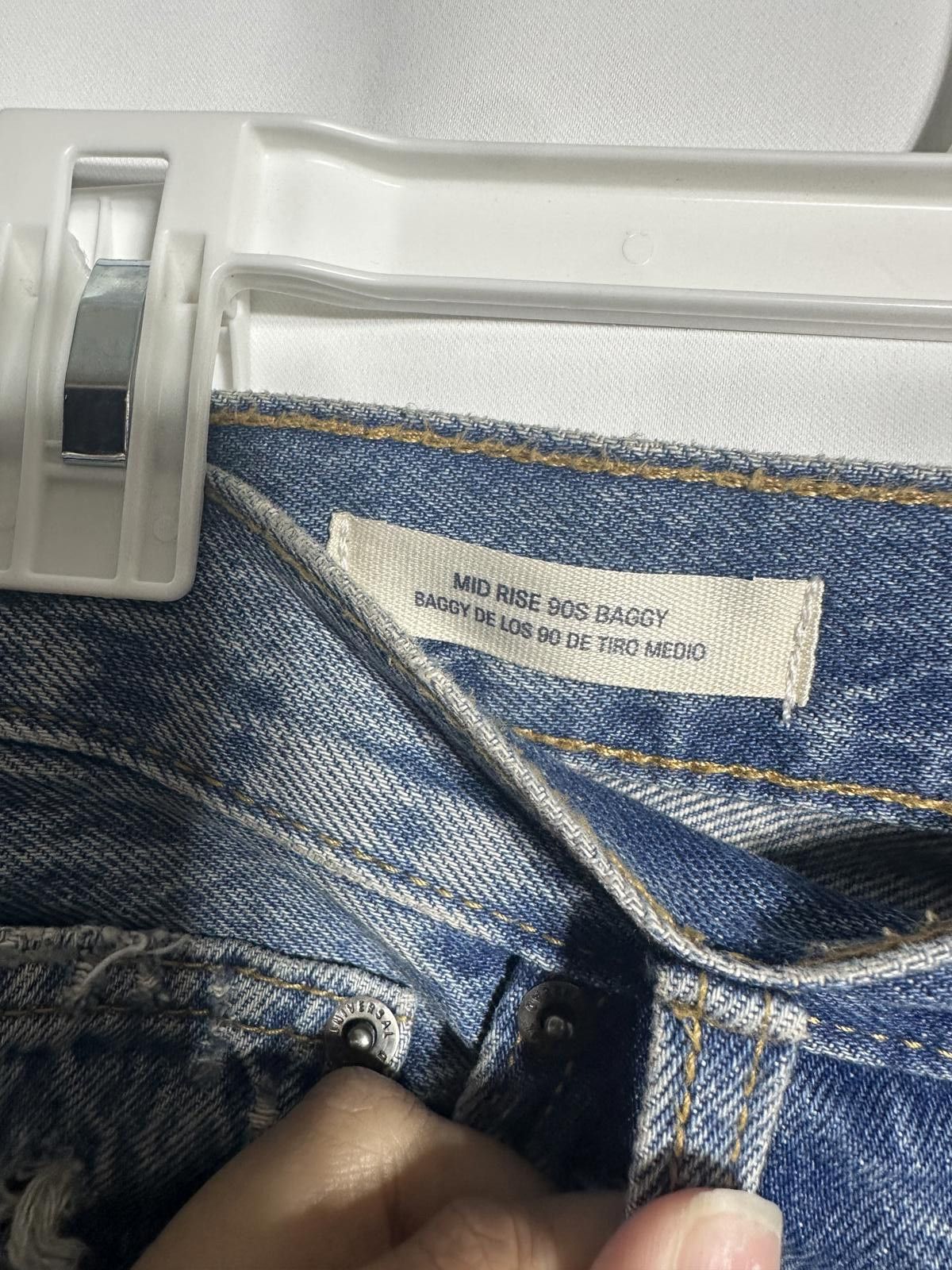 Other Universal Thread Women's Blue Baggy Jeans Size 14 Size 30" / US 8 / IT 44 - 6 Thumbnail
