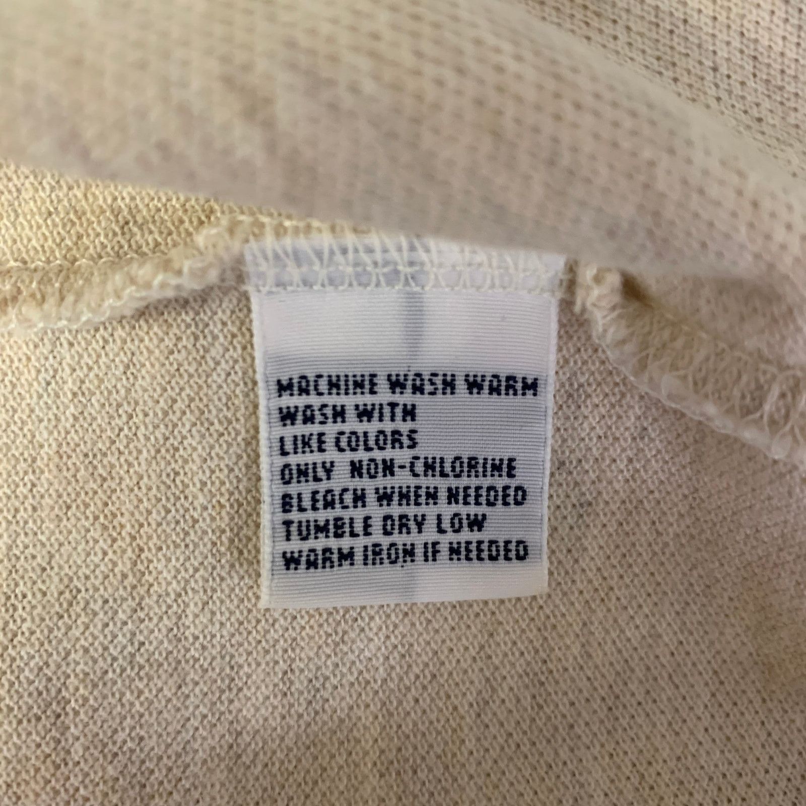 Ralph Lauren RALPH LAUREN Size S Khaki Logo Cotton Ribbed Polo Size US S / EU 44-46 / 1 - 5 Thumbnail