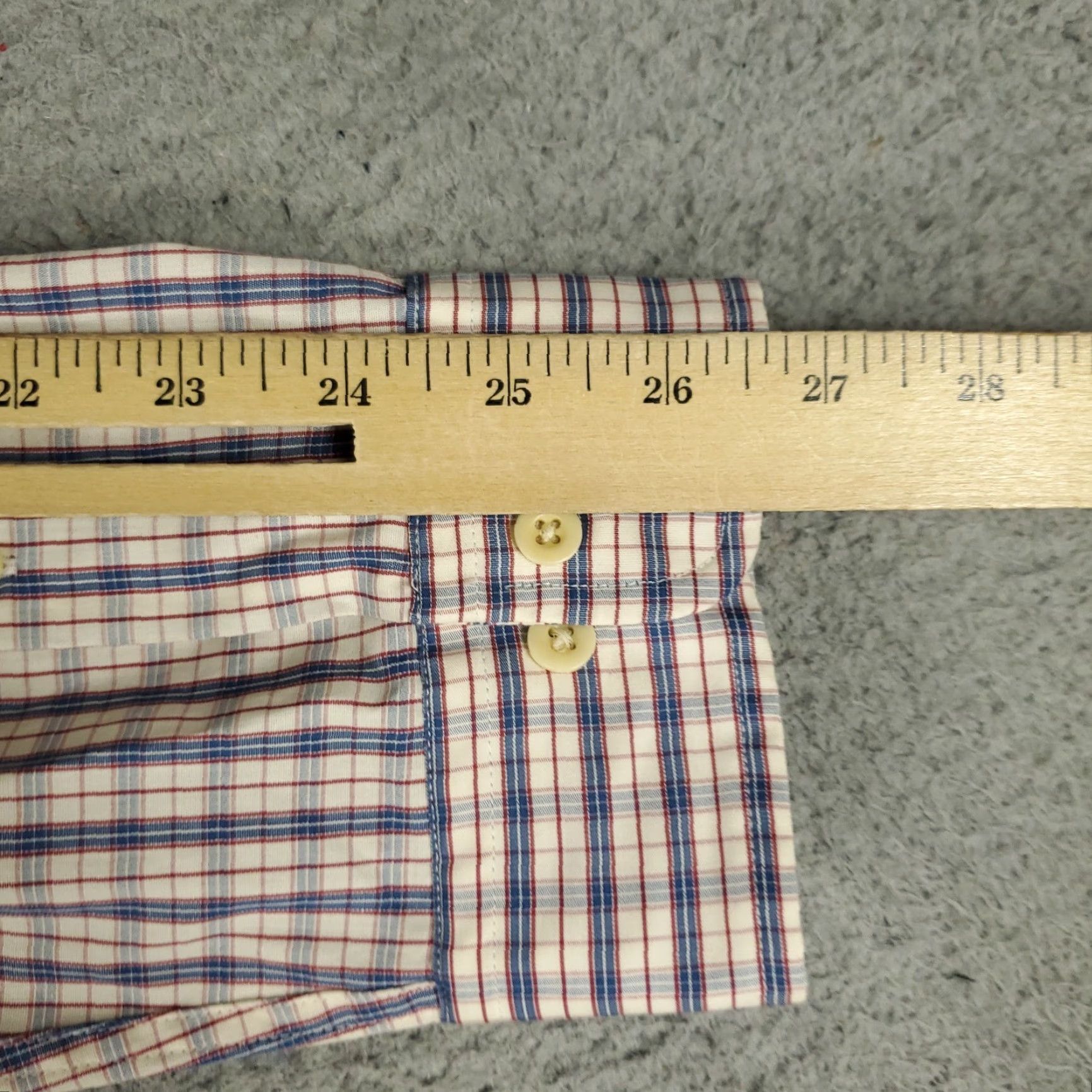 Brooks Brothers Brooks Brothers Shirt Mens XL Blue Plaid Button-Up Long Sleeve Regular Fit Casual Standard Collar Down Size US XL / EU 56 / 4 - 6 Thumbnail