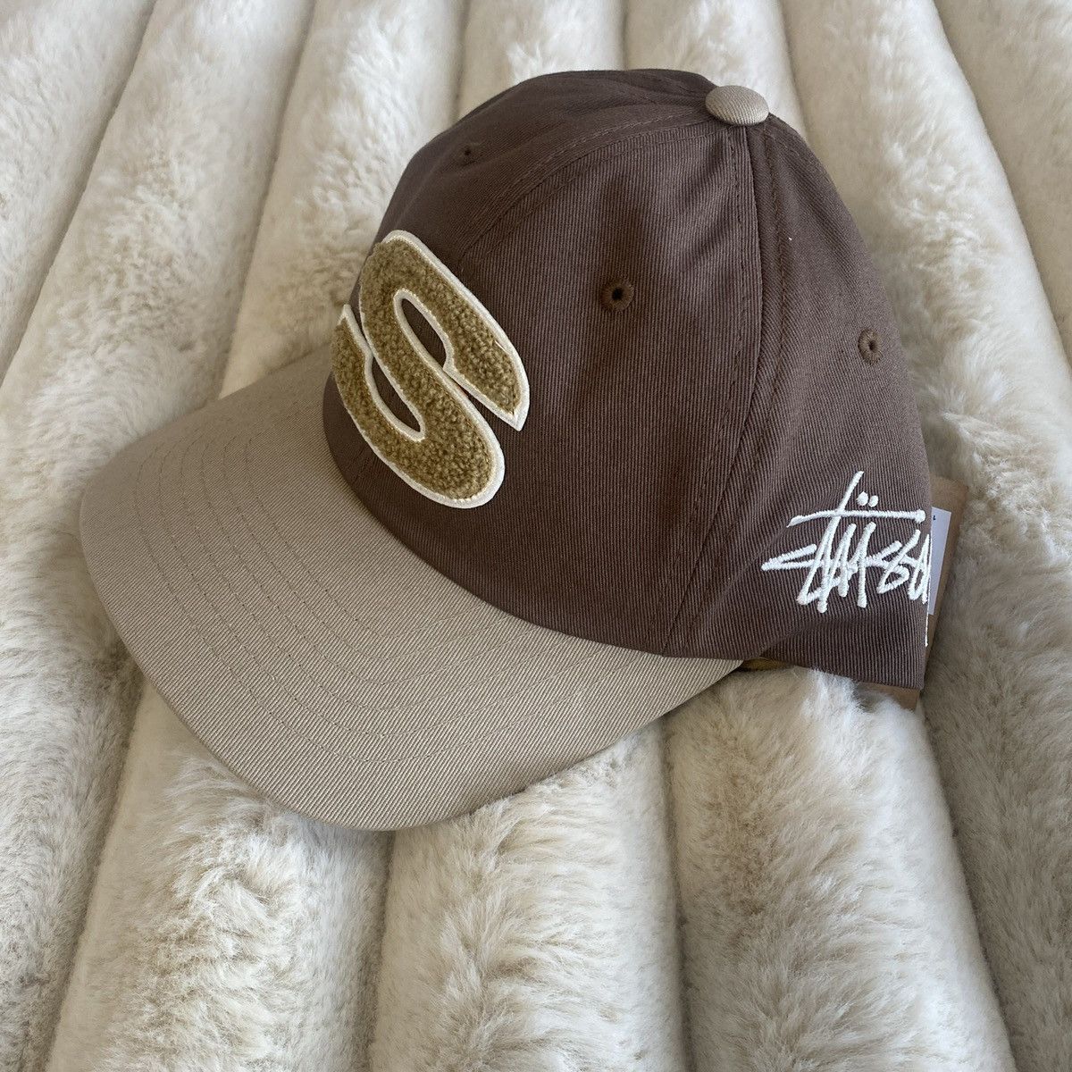 Stussy Stussy Chenille S logo Hat Travis Scott Size ONE SIZE - 5 Thumbnail
