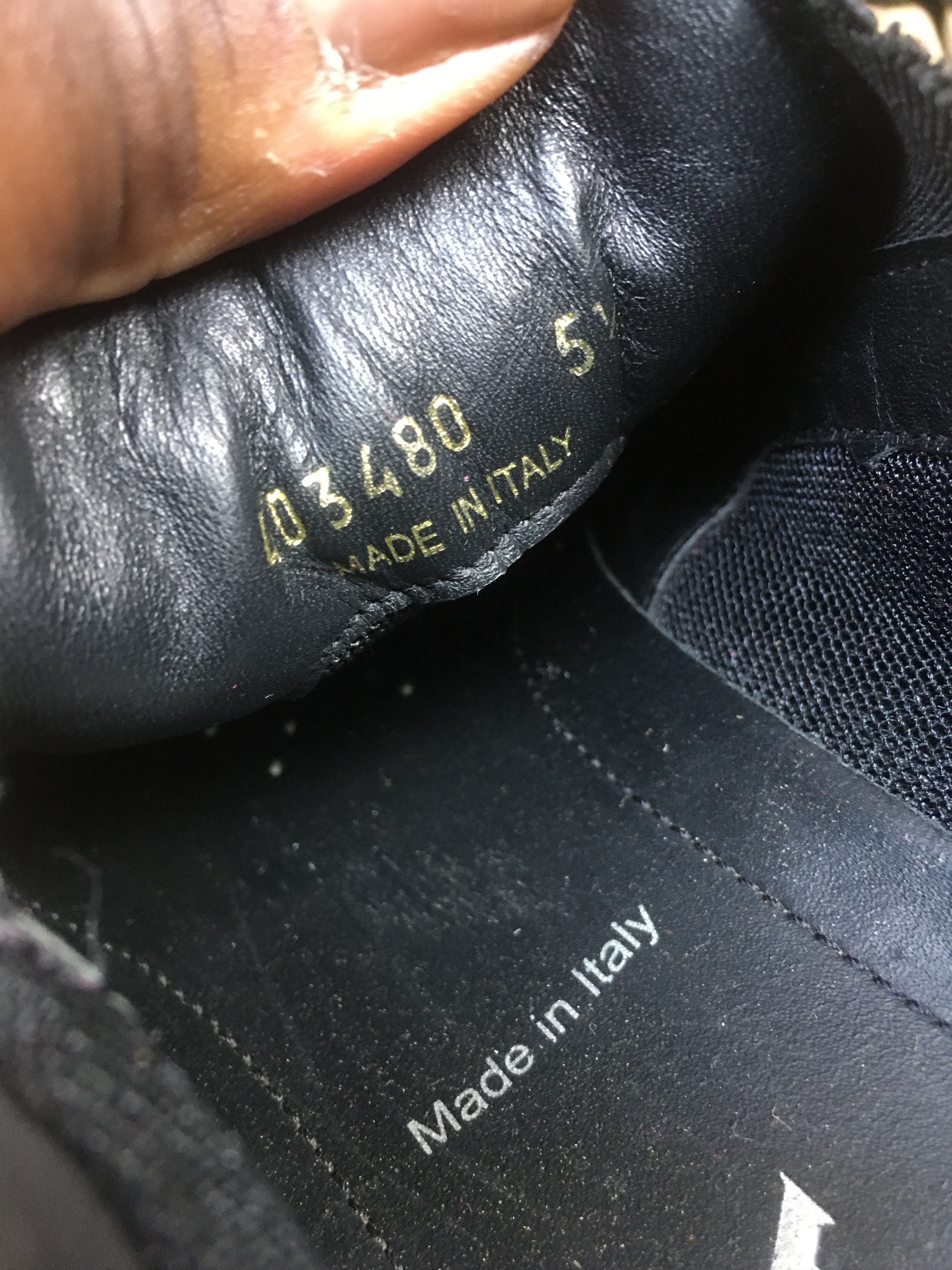 Prada PRADA Black Men's Leather / Nylon Casual Sneakers Uk 5.5 Size US 6.5 / EU 39-40 - 6 Thumbnail