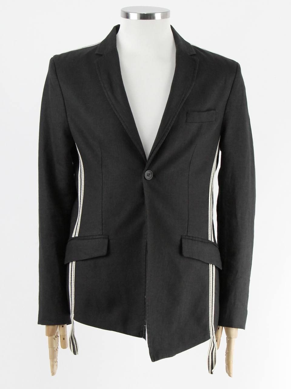 Imperial IMPERIAL Linen black jacket Size 50R - 1 Thumbnail