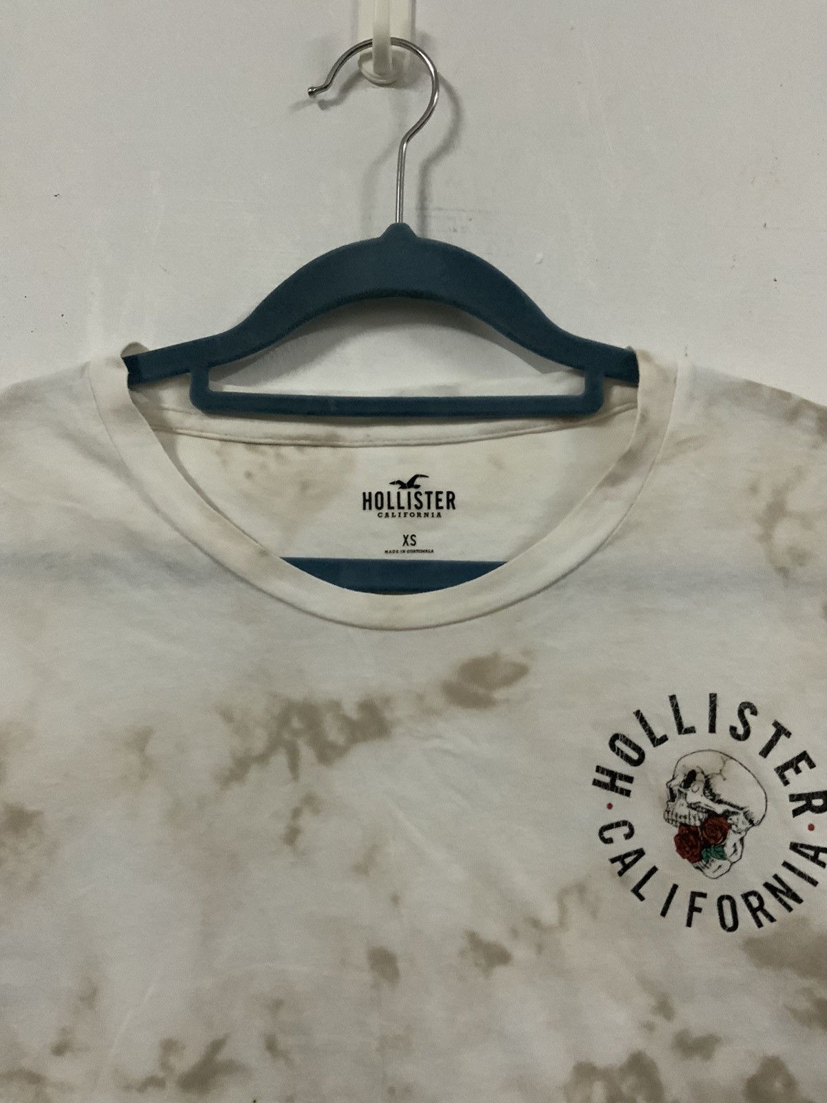 Hollister Hollister Skull Big Logo Tie Dye Streetwear Tee Size US S / EU 44-46 / 1 - 5 Thumbnail