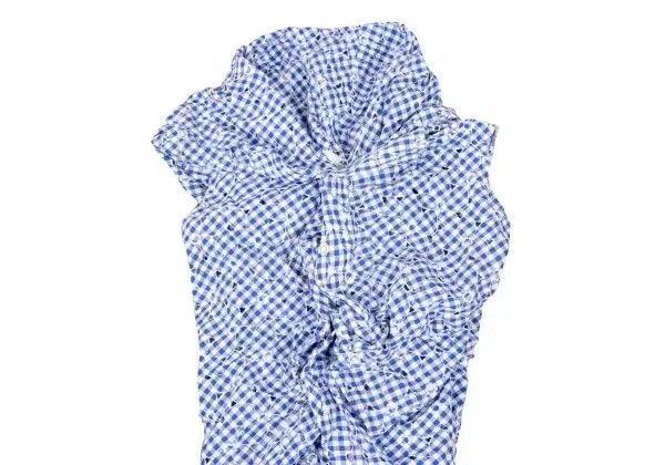 Junya Watanabe Junya Watanabe Blue Vintage Plaid Design Top Size S / US 4 / IT 40 - 5 Thumbnail