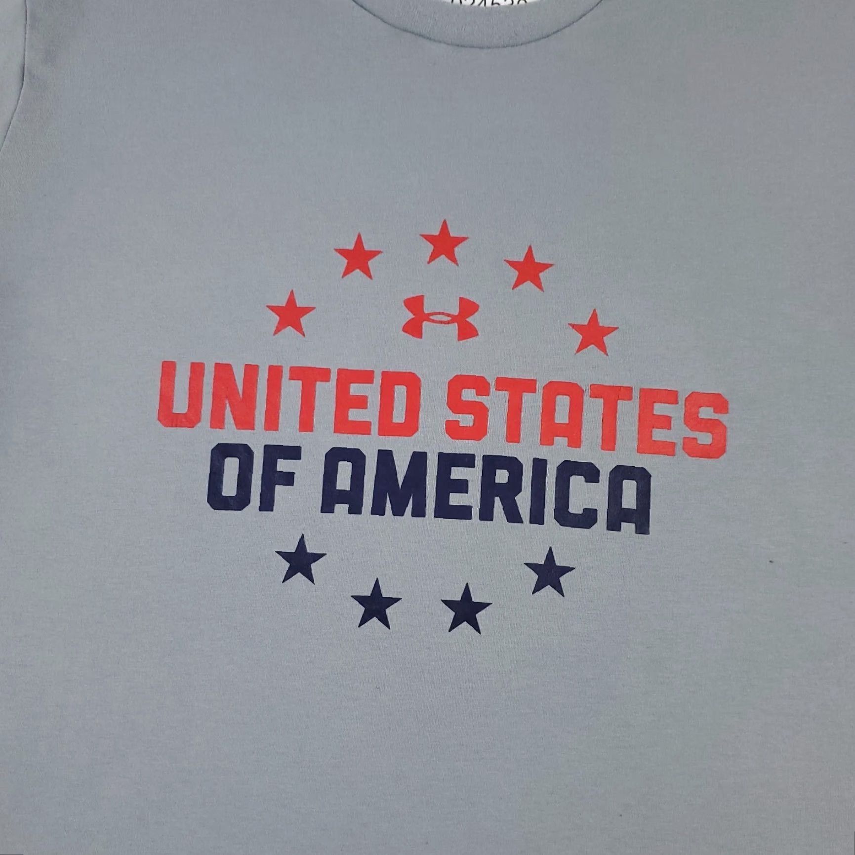 Under Armour Under Armour T-Shirt Mens Medium Gray Short Sleeve Sports Graphic Size US M / EU 48-50 / 2 - 2 Thumbnail