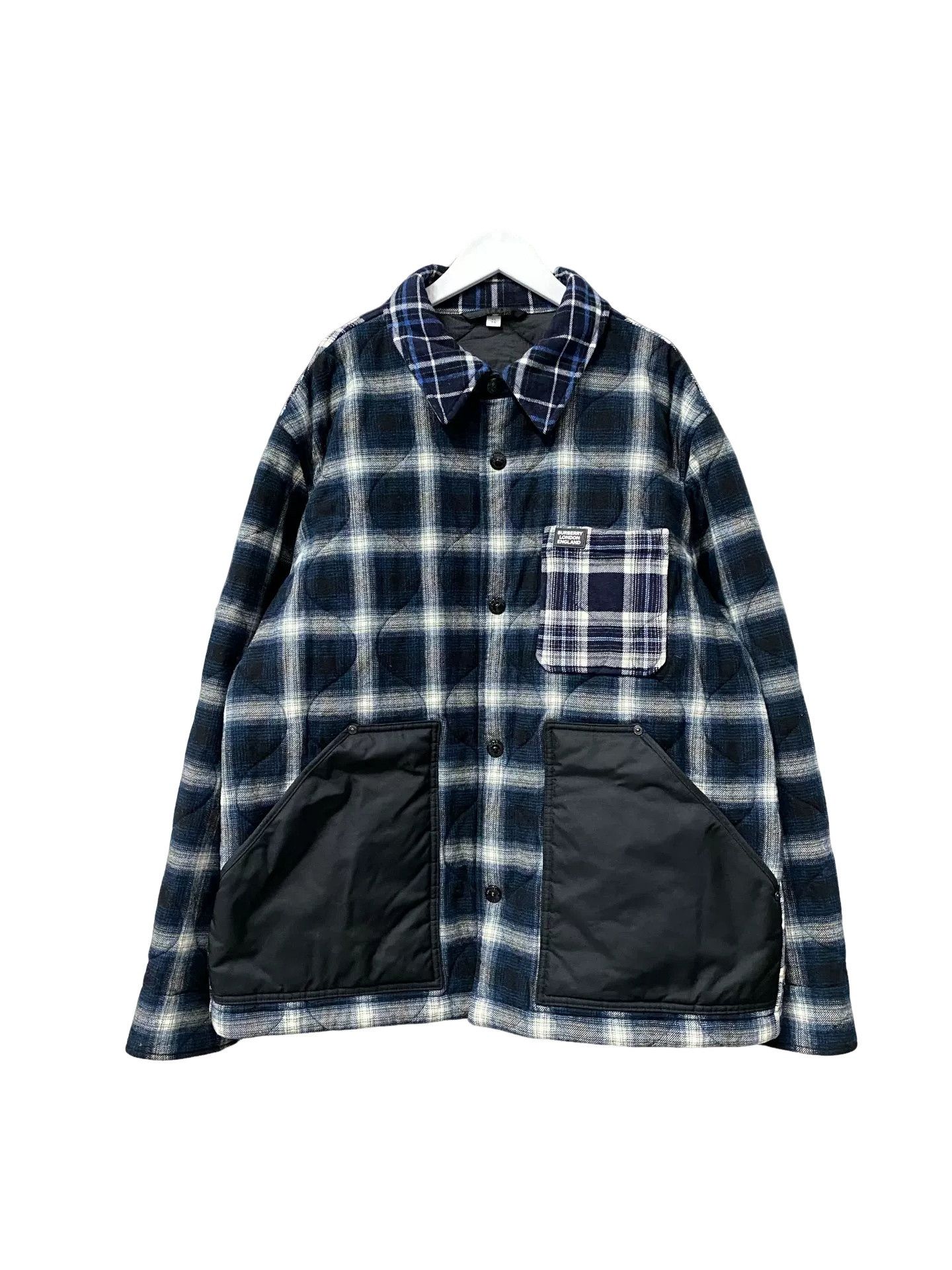 Burberry Burberry Plaid Quilted Jacket Size XL Size US XL / EU 56 / 4 - 1 Thumbnail